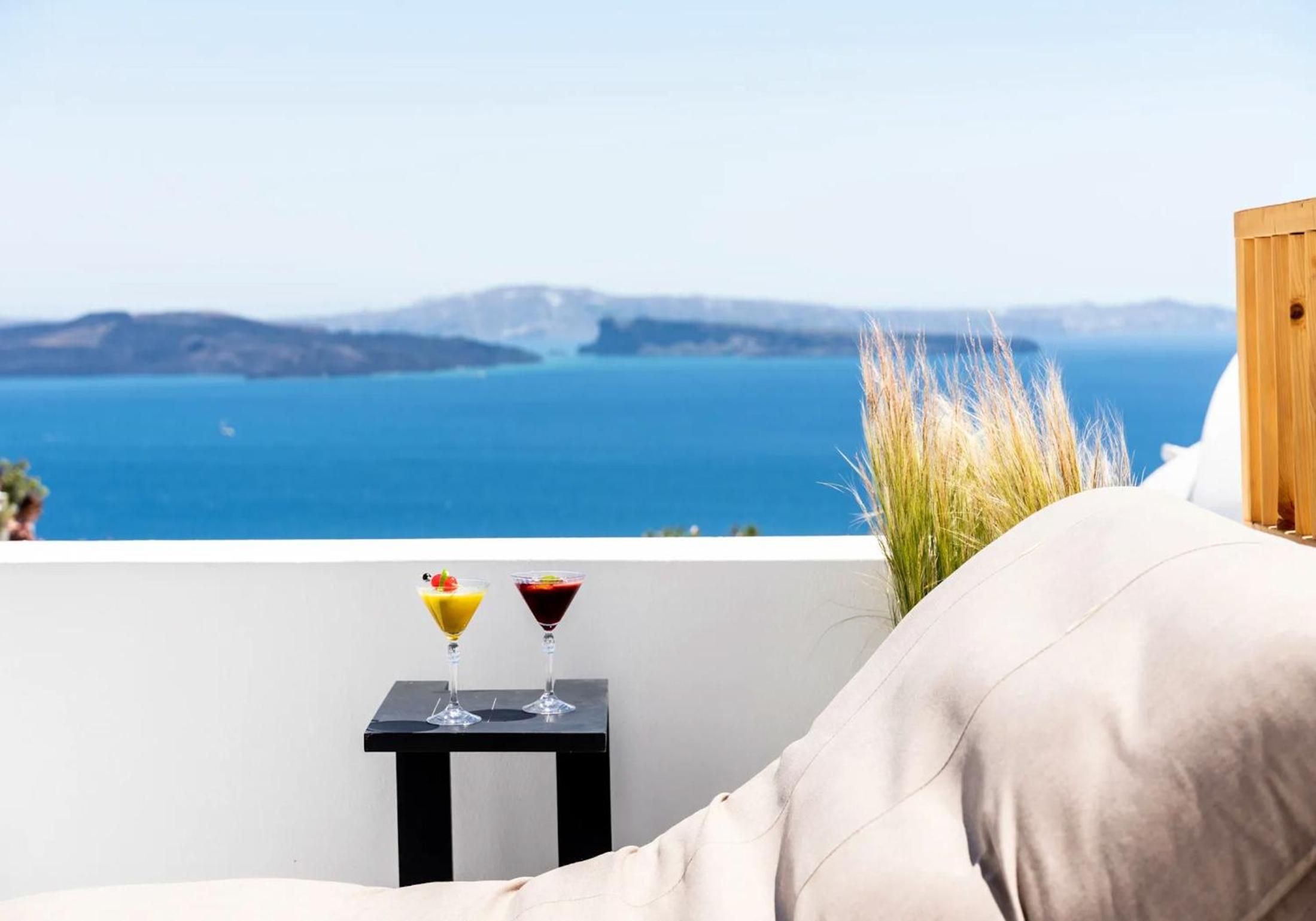 Amazing Santorini Villa Blue Horizon Villa 1 Bedroom Outdoor Plunge Pool photo 1