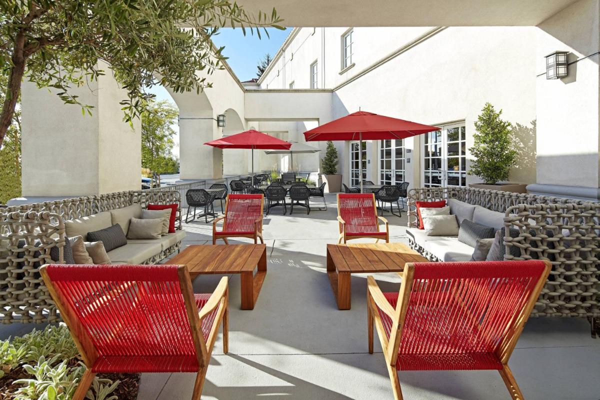 outdoor BBQ area