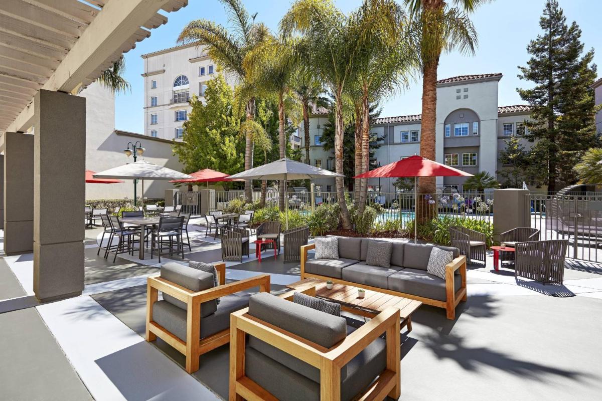 outdoor BBQ area