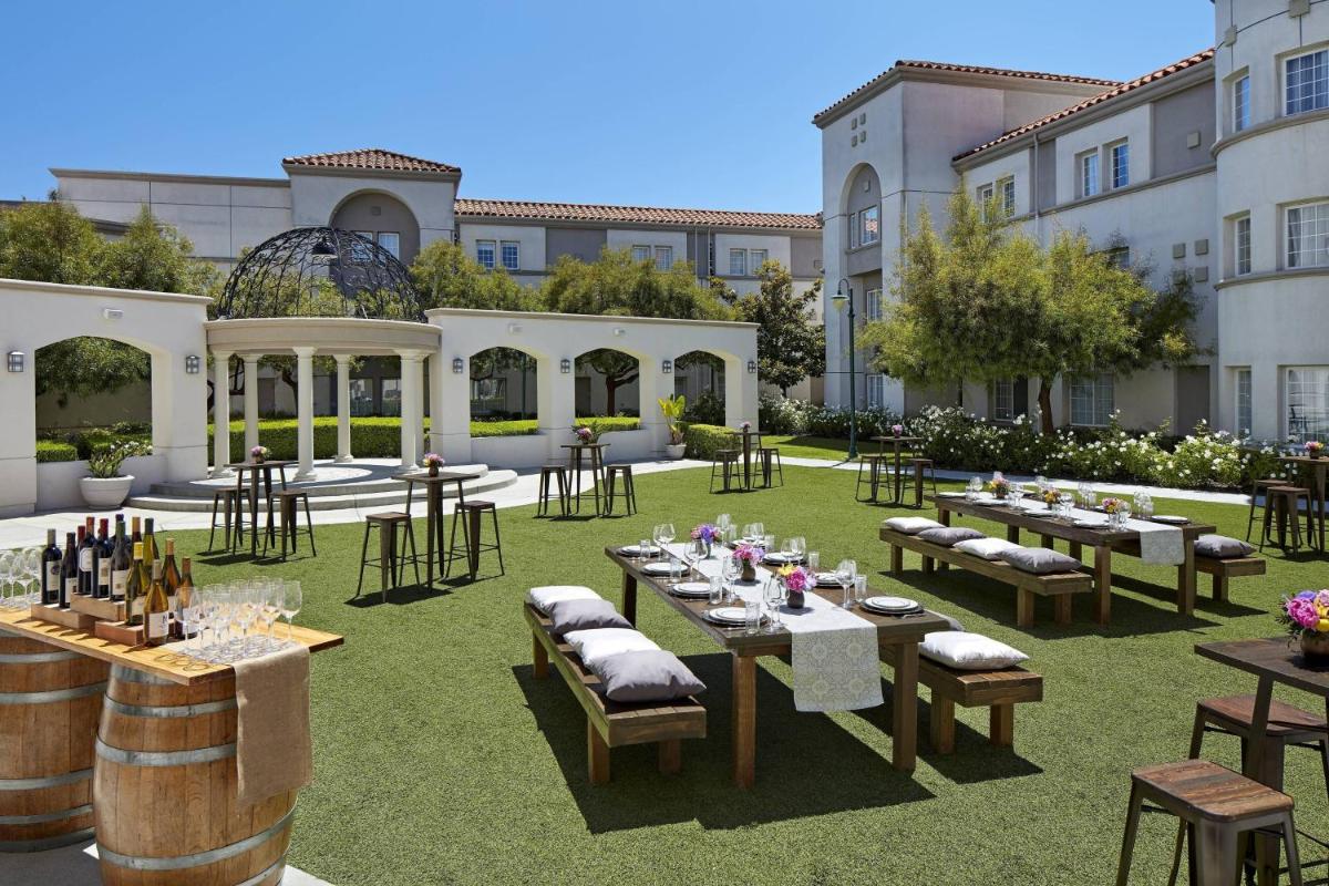 outdoor BBQ area