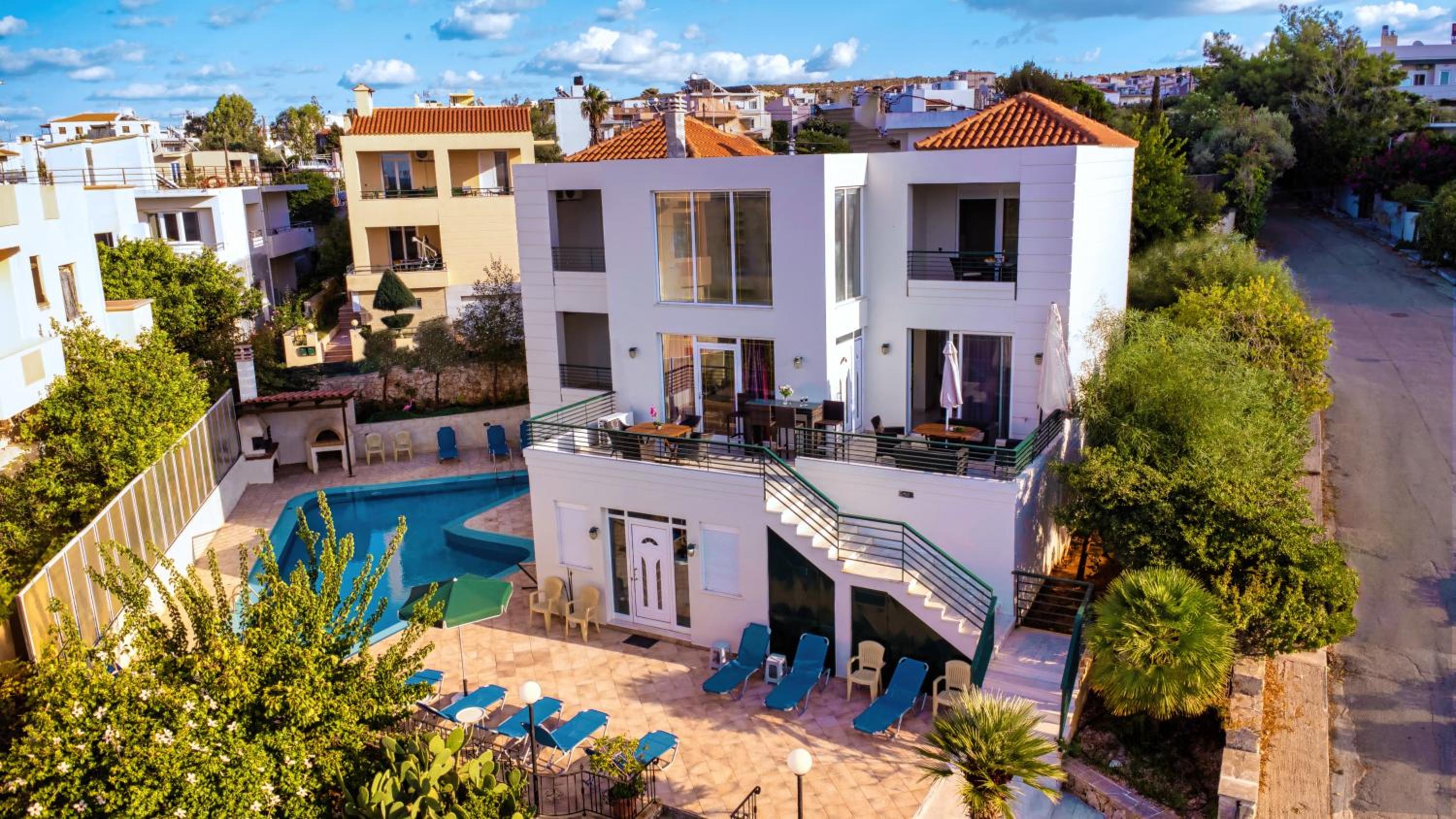 Wonderful Villa in Chania with Private Pool, Panoramic Sea Views & Spacious Interiors view 2
