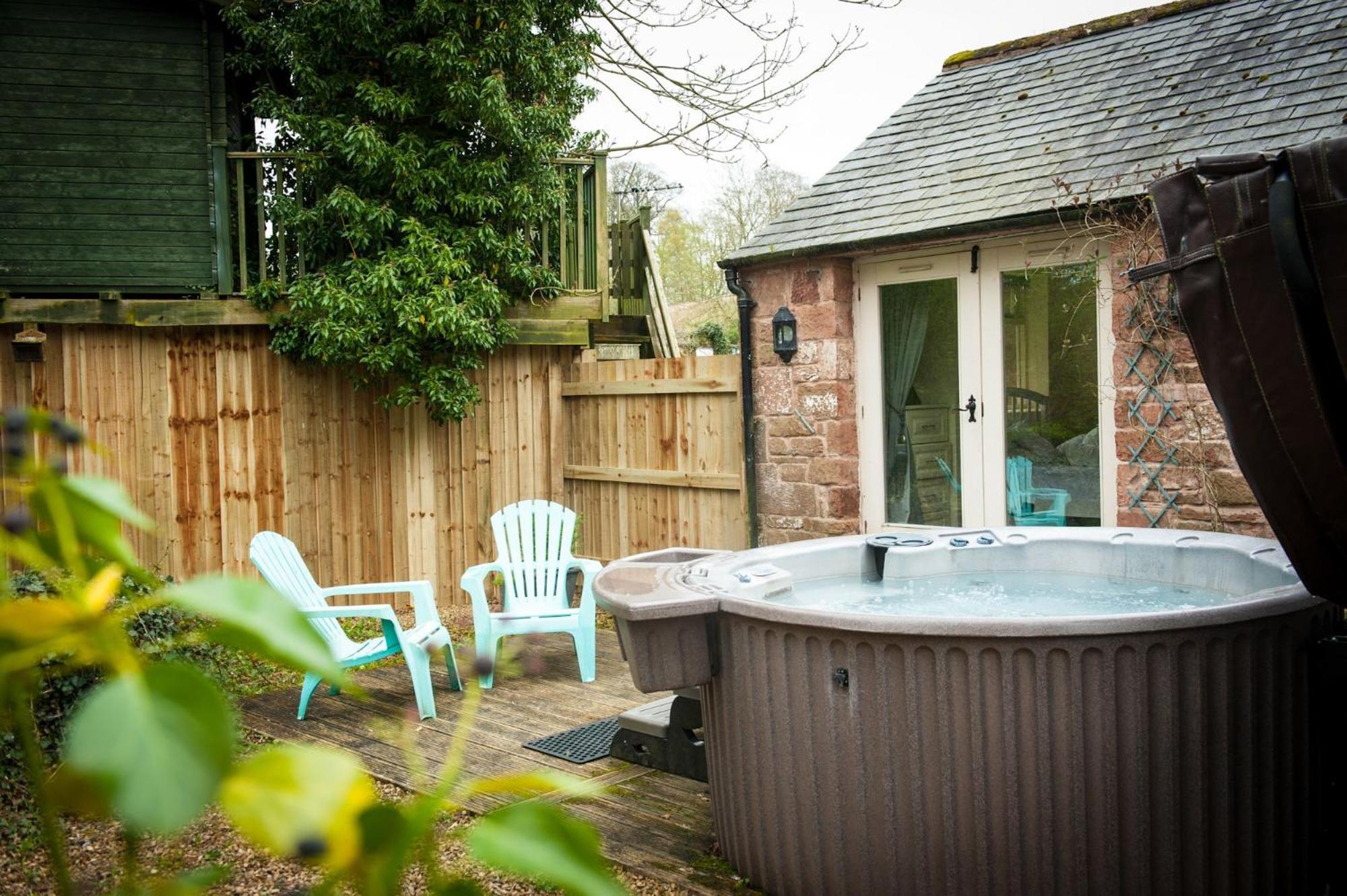Beckside Cottage, near Carlisle romantic cottage with hot tub view 4