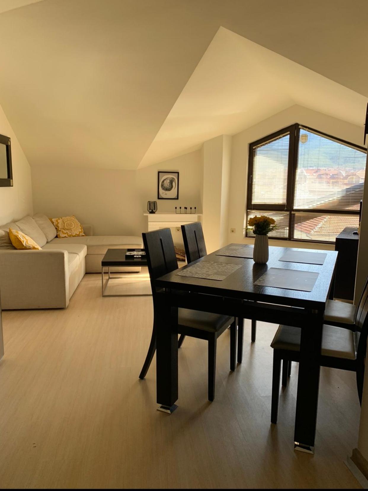Central Art Apartment in Bansko with Mountain View