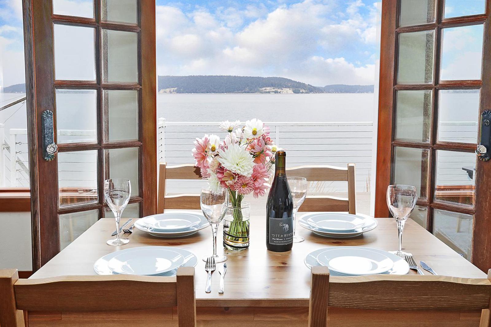 WhidbeyBeachHouse, an Oceanfront Getaway on a Private Beach view 4
