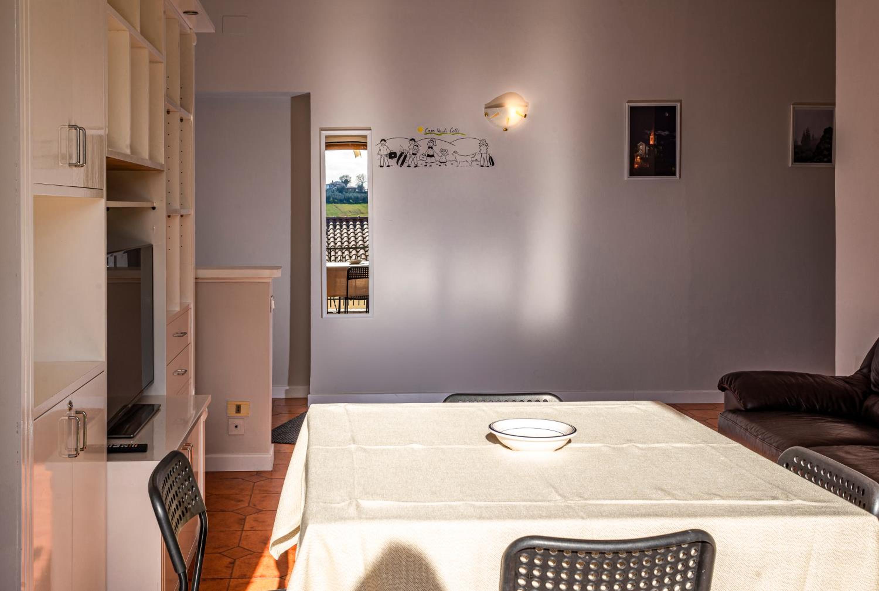 Casa Verdi Colli en Montecastrilli — dining