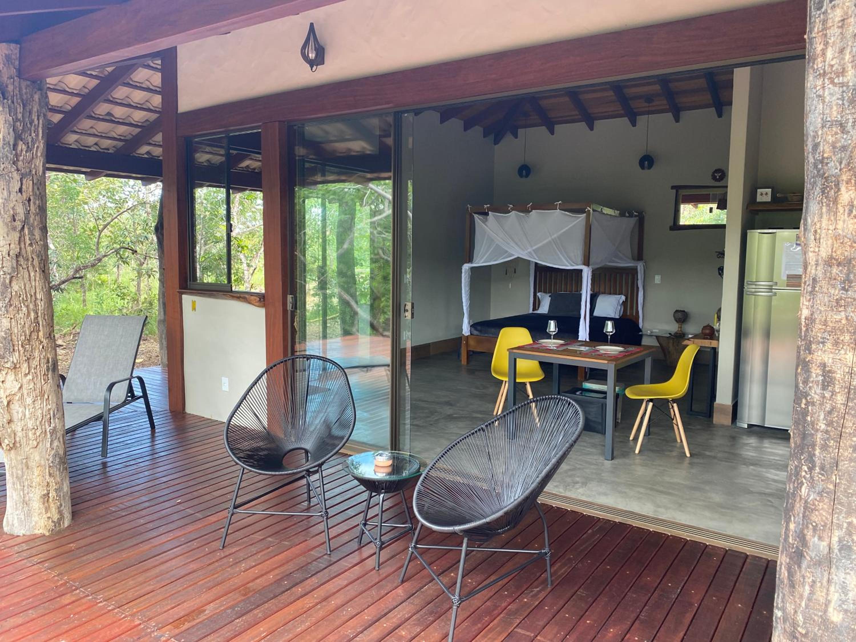 Chalé Siriema na Chapada dos Veadeiros