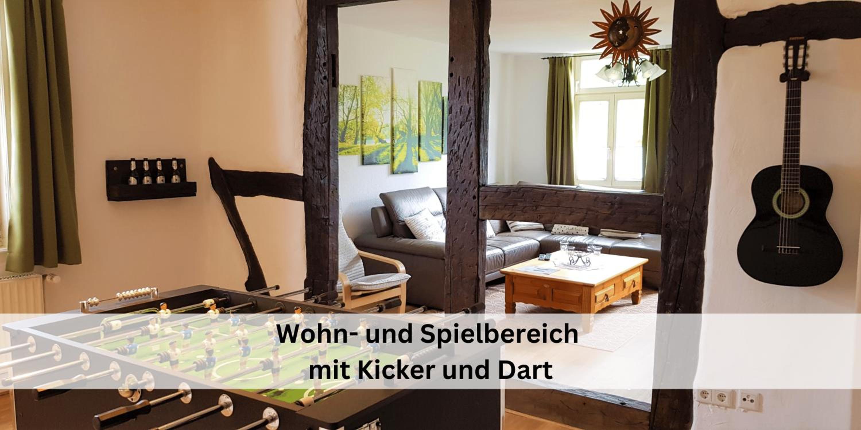 Ferienhaus Pape - 300m2, 17 Betten - mit großem privatem Garten, Pool, Dart, Sauna-, Grill- und Spielbereich - Ideal für Familien