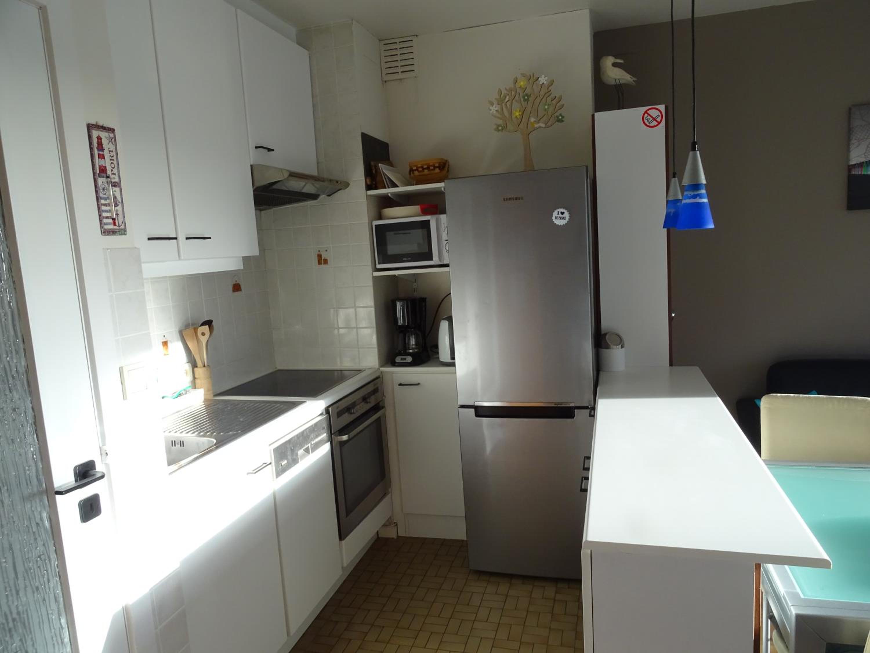 Cosy, zuidgerichte studio in De Panne met WiFi