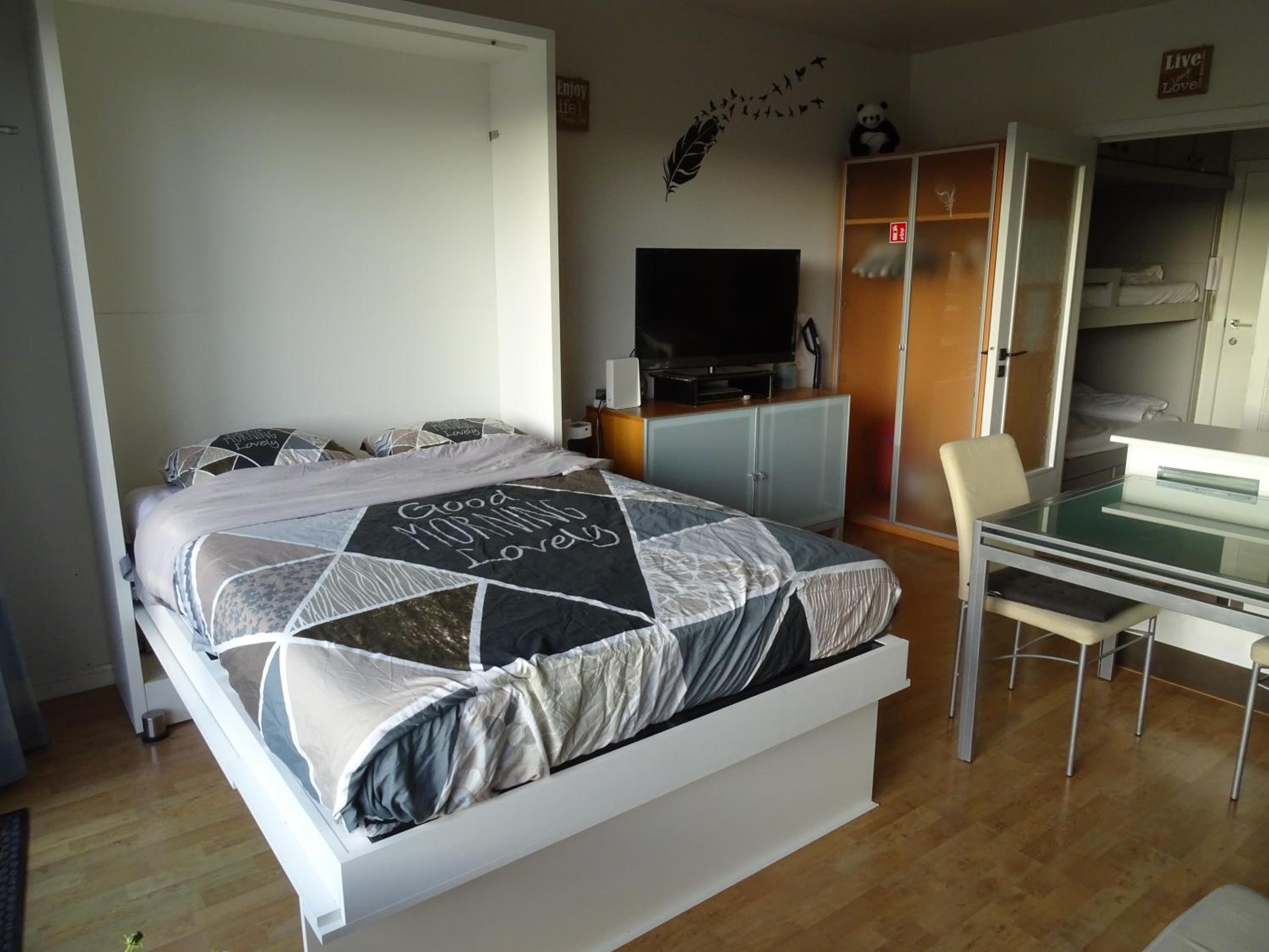 Cosy, zuidgerichte studio in De Panne met WiFi