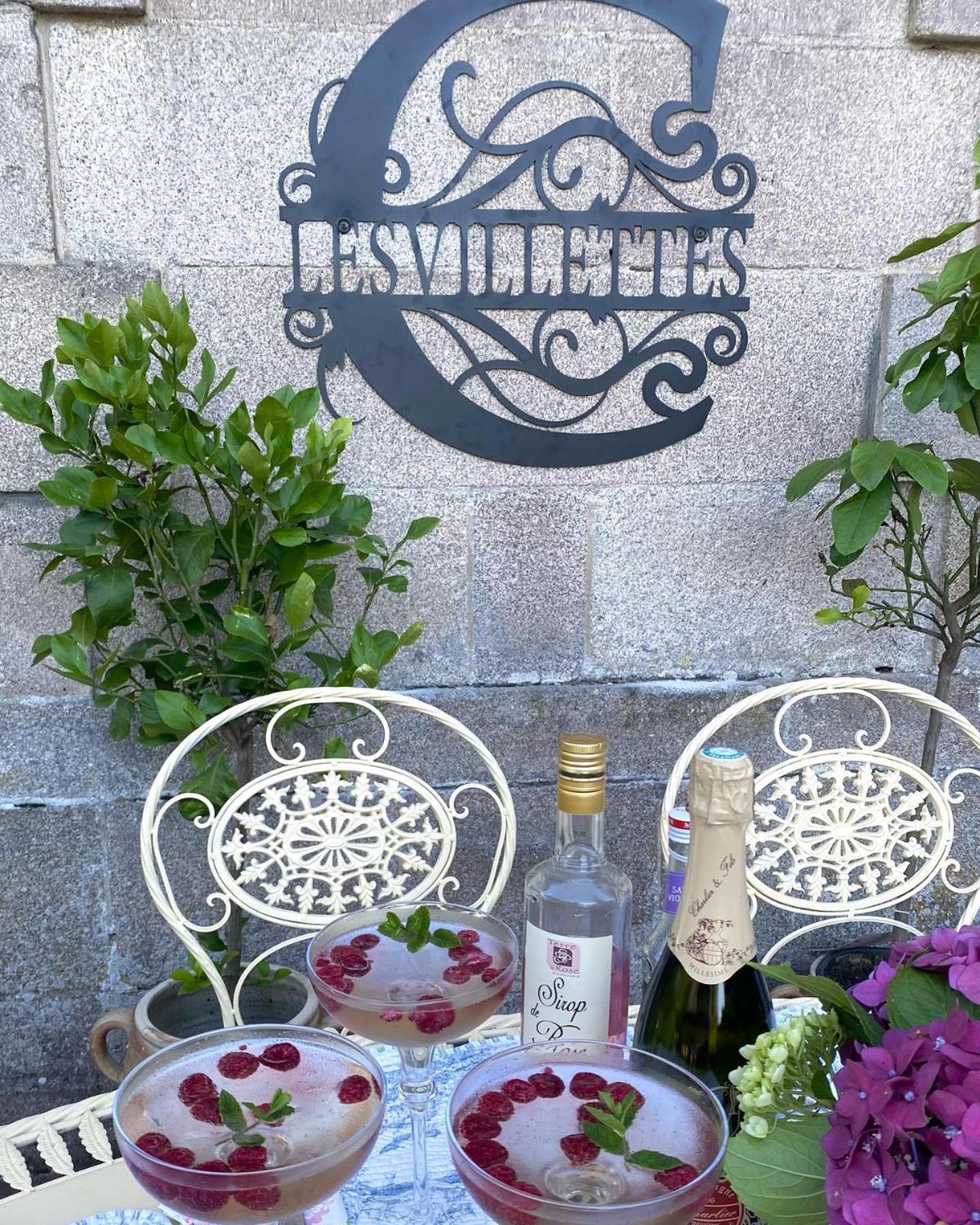 outdoor BBQ area