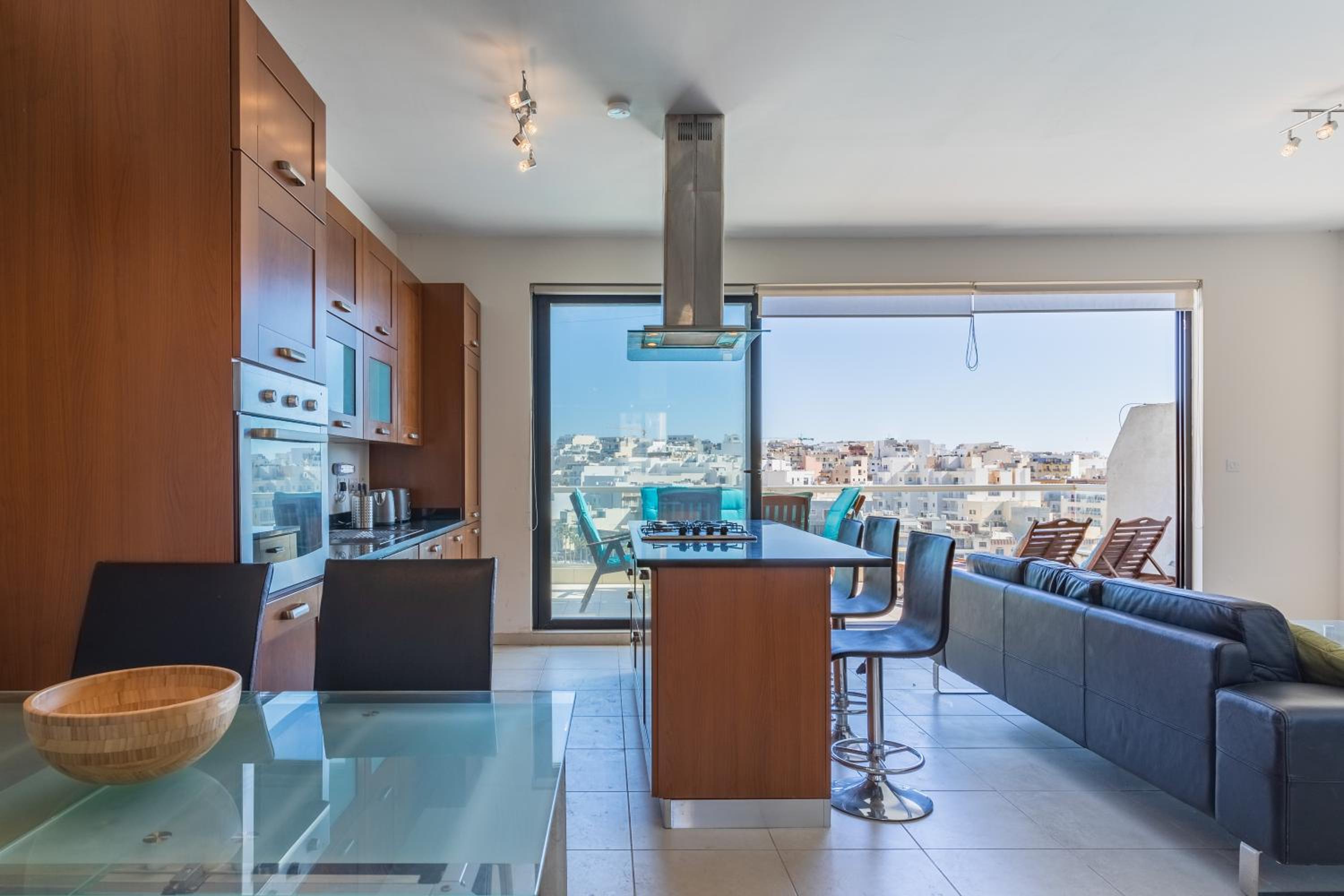 Sea View Apartment With Terrace In Central Marsaskala view 2