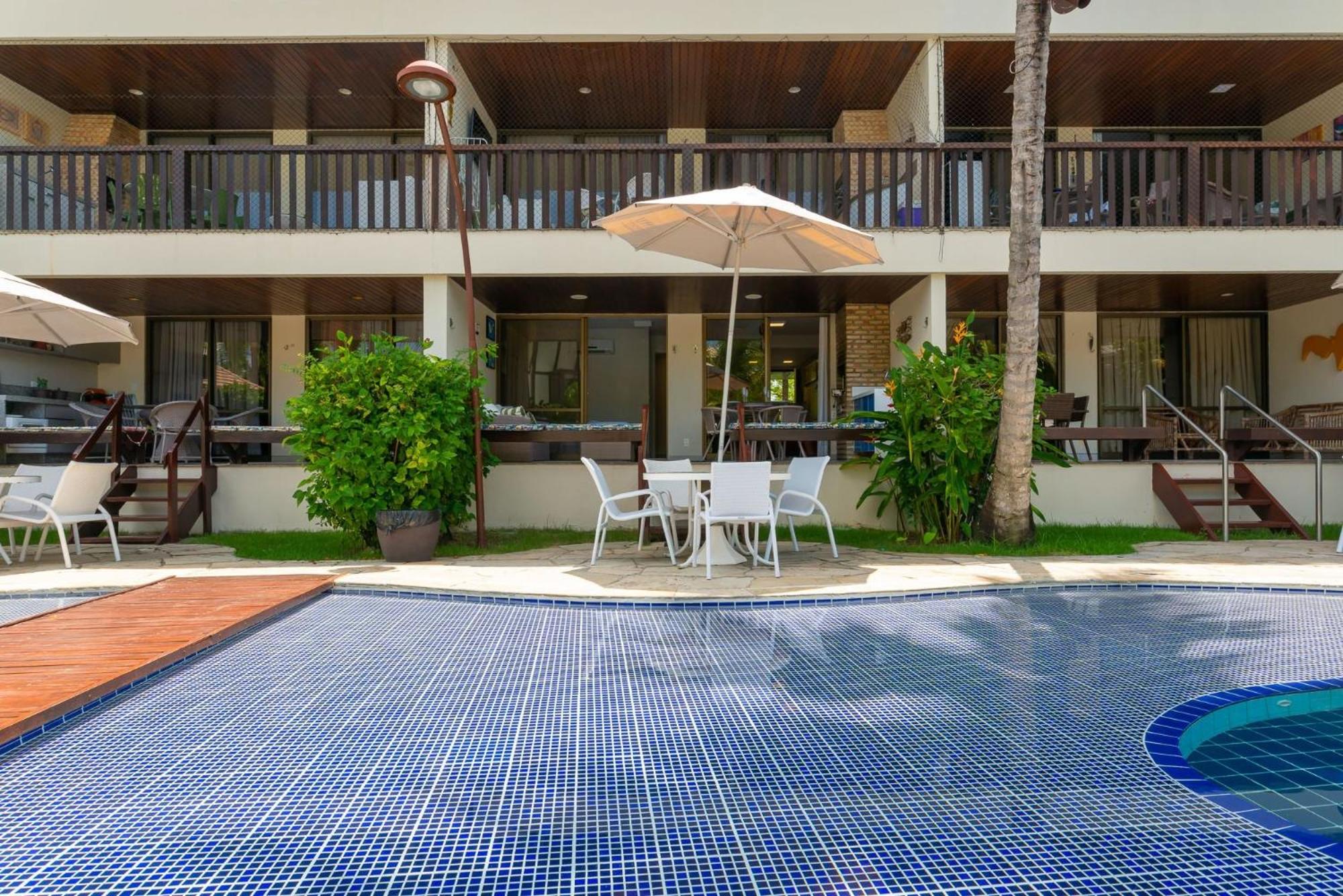 Nannai Residence Frente Piscina Beira Mar Muro Alto