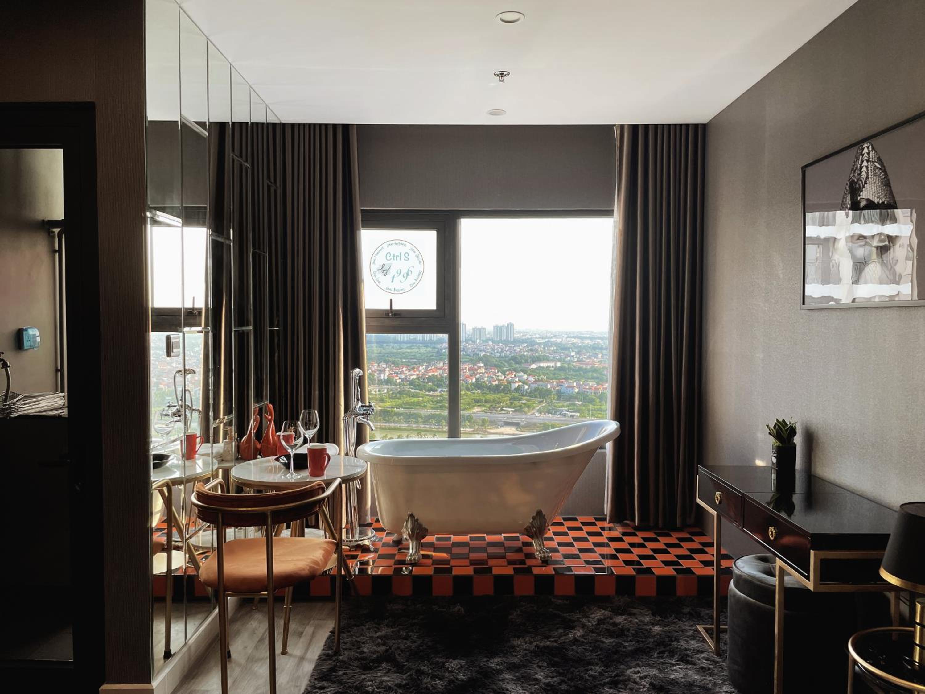 Vinhomes Ocean Park - Ctrl S by 1996 - The Luxe with bathtub - The Light with bathtub and projector - The Vintage with high floor - The Indochine with open