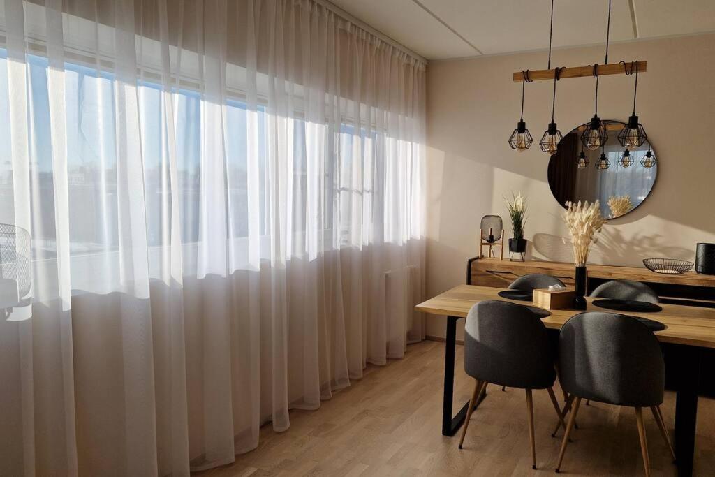 Modern apartment with river view