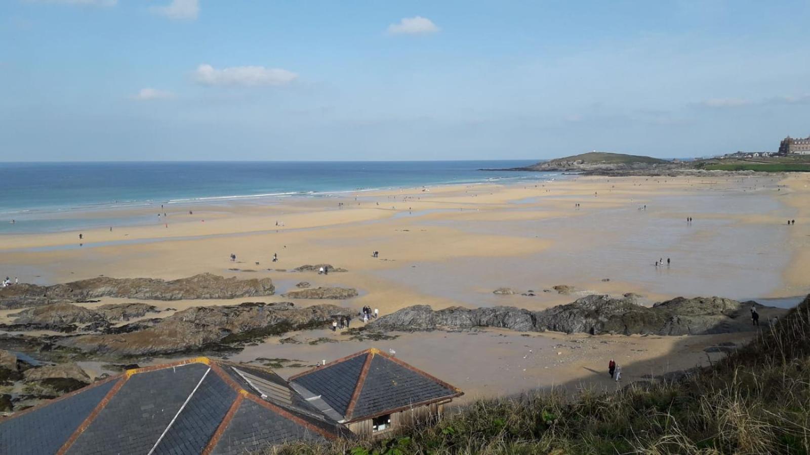 350m to Fistral beach with free parking view 5