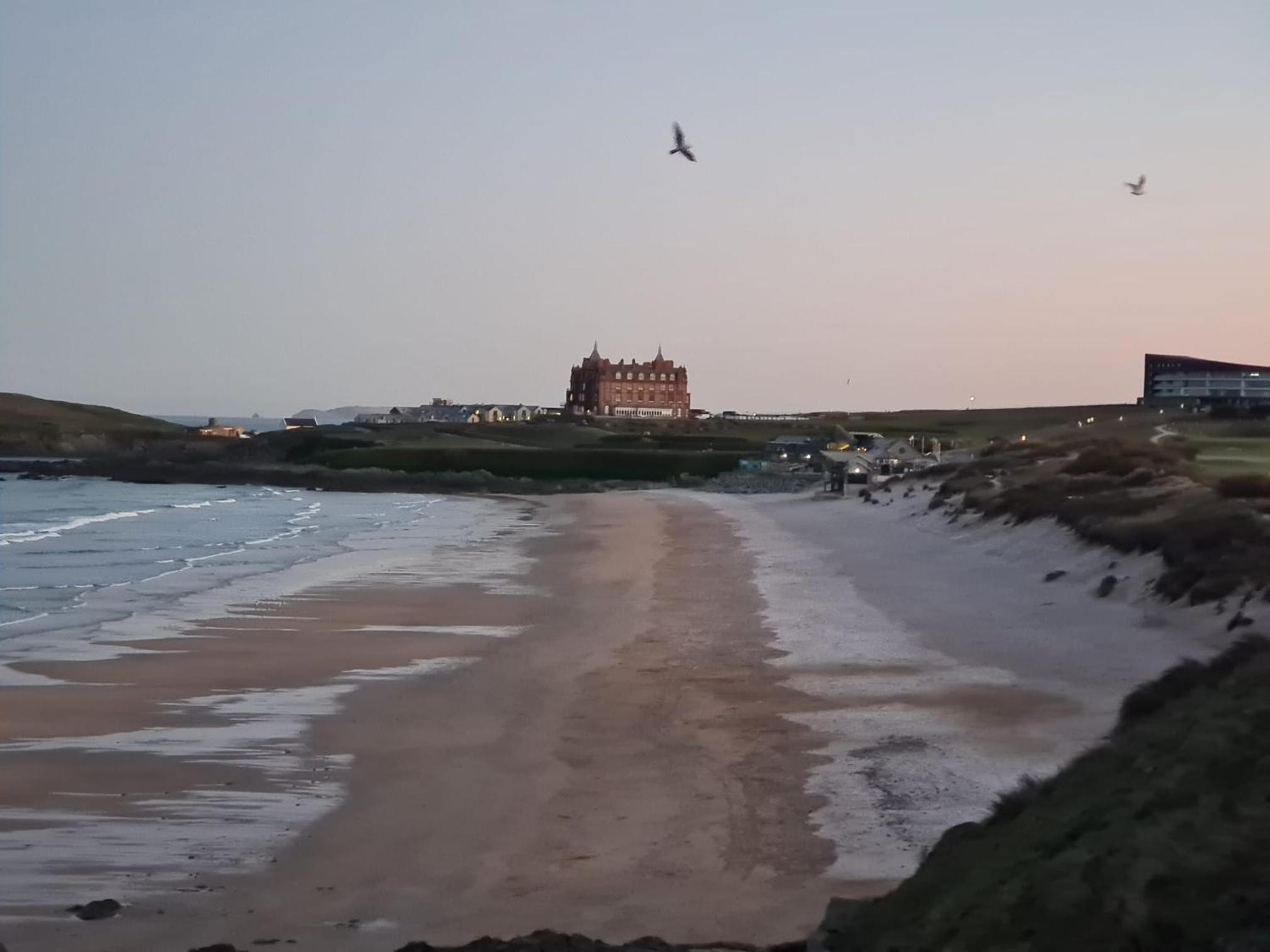 350m to Fistral beach with free parking view 4