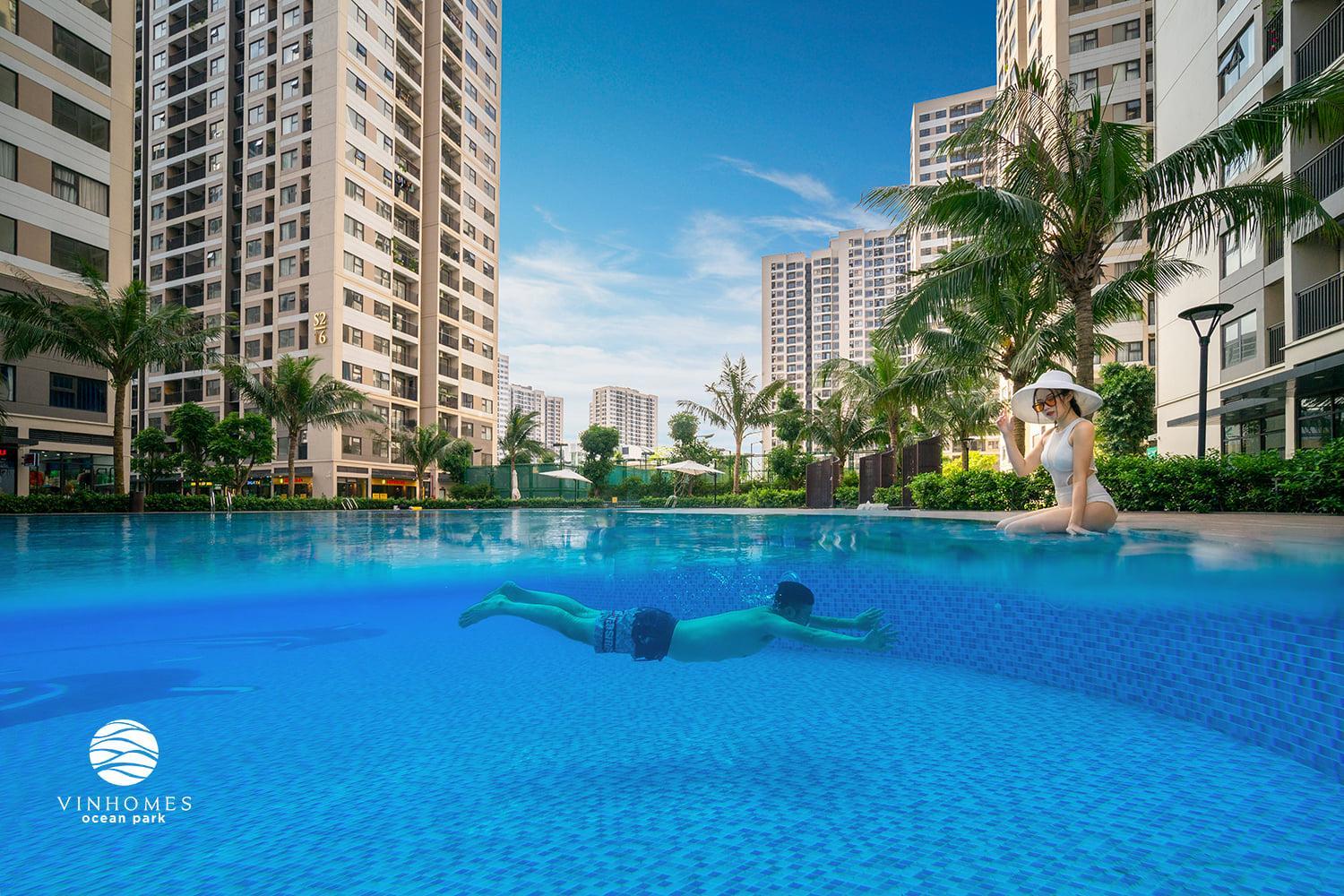 Vinhomes Ocean Park - Ctrl S by 1996 - The Luxe with bathtub - The Light with bathtub and projector - The Vintage with high floor - The Indochine with open