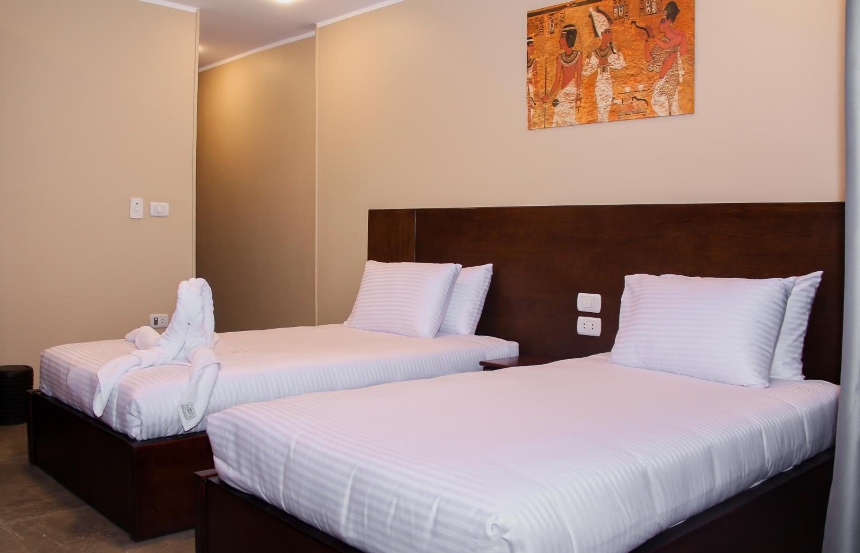 Asia Grand Museum & Pyramids view