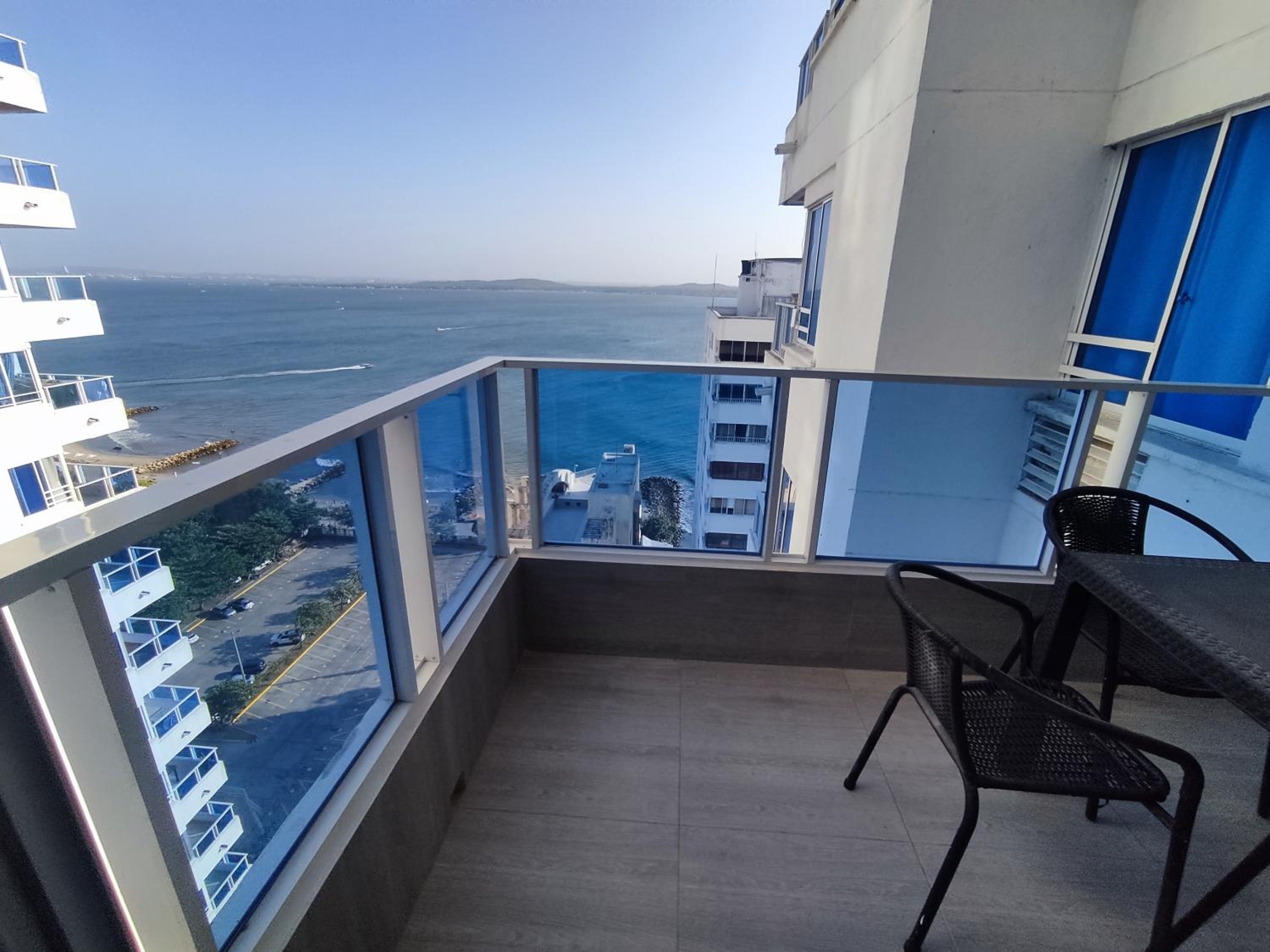 Apto Balcon Vista Frontal Mar Piso 17