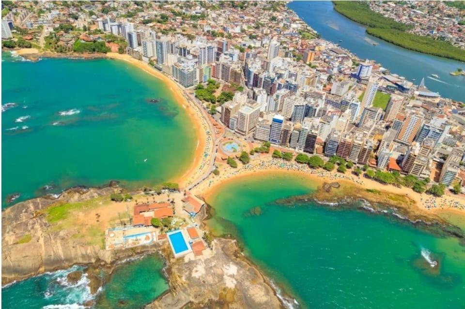 Vista p Mar Praia do Morro apt 2Q wi fi garagem