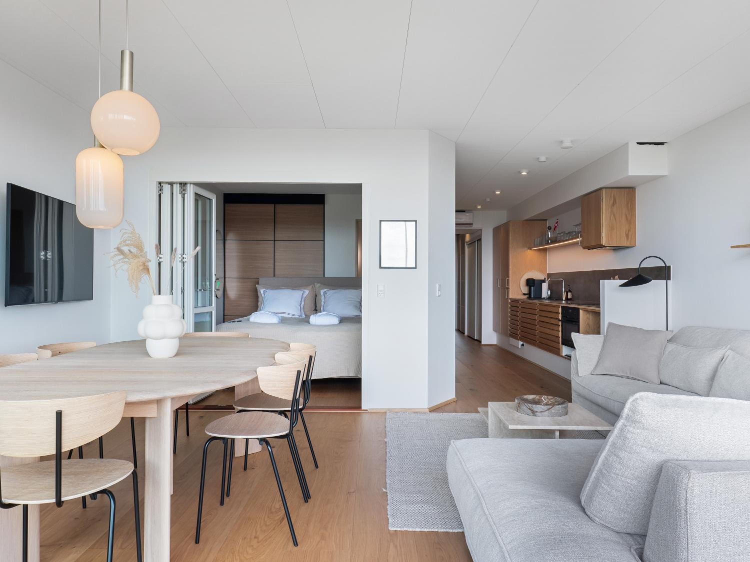 Luksus ferielejlighed med 3 soverum ved stranden i Kerteminde