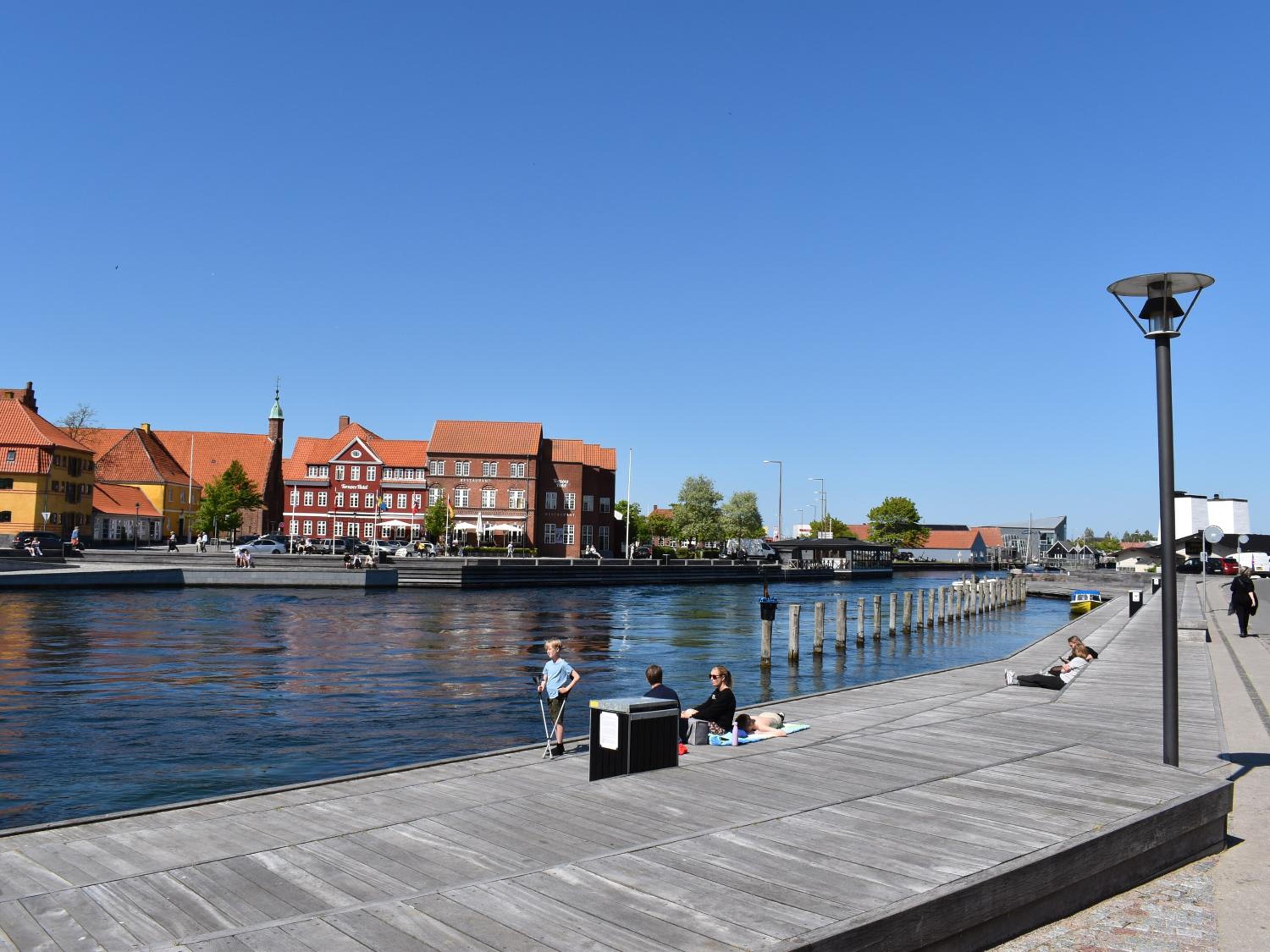 Luksus ferielejlighed med 3 soverum ved stranden i Kerteminde