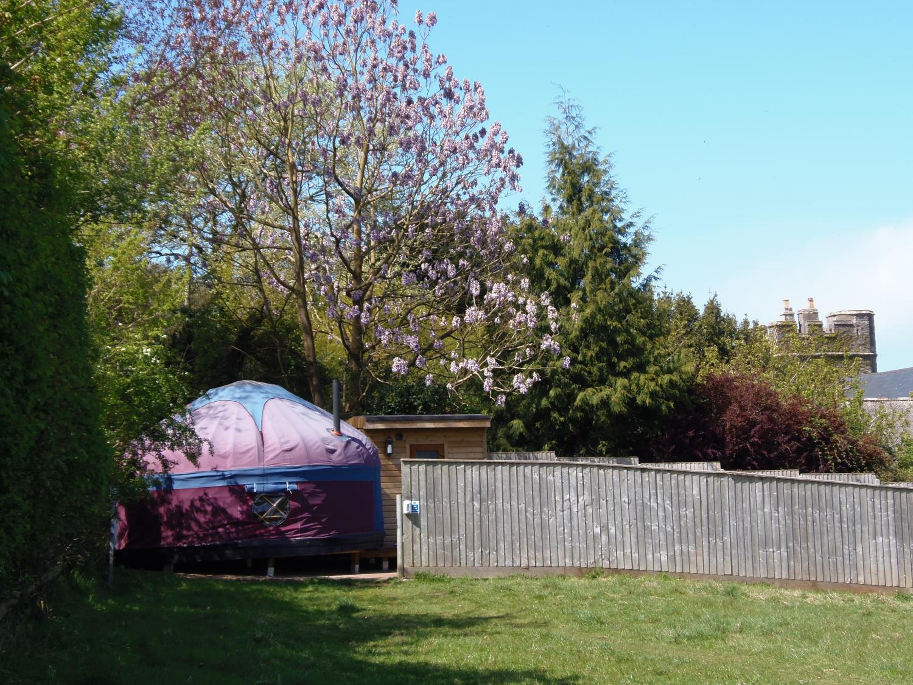 Orchard View Yurt & Hot Tub Somerset view 5