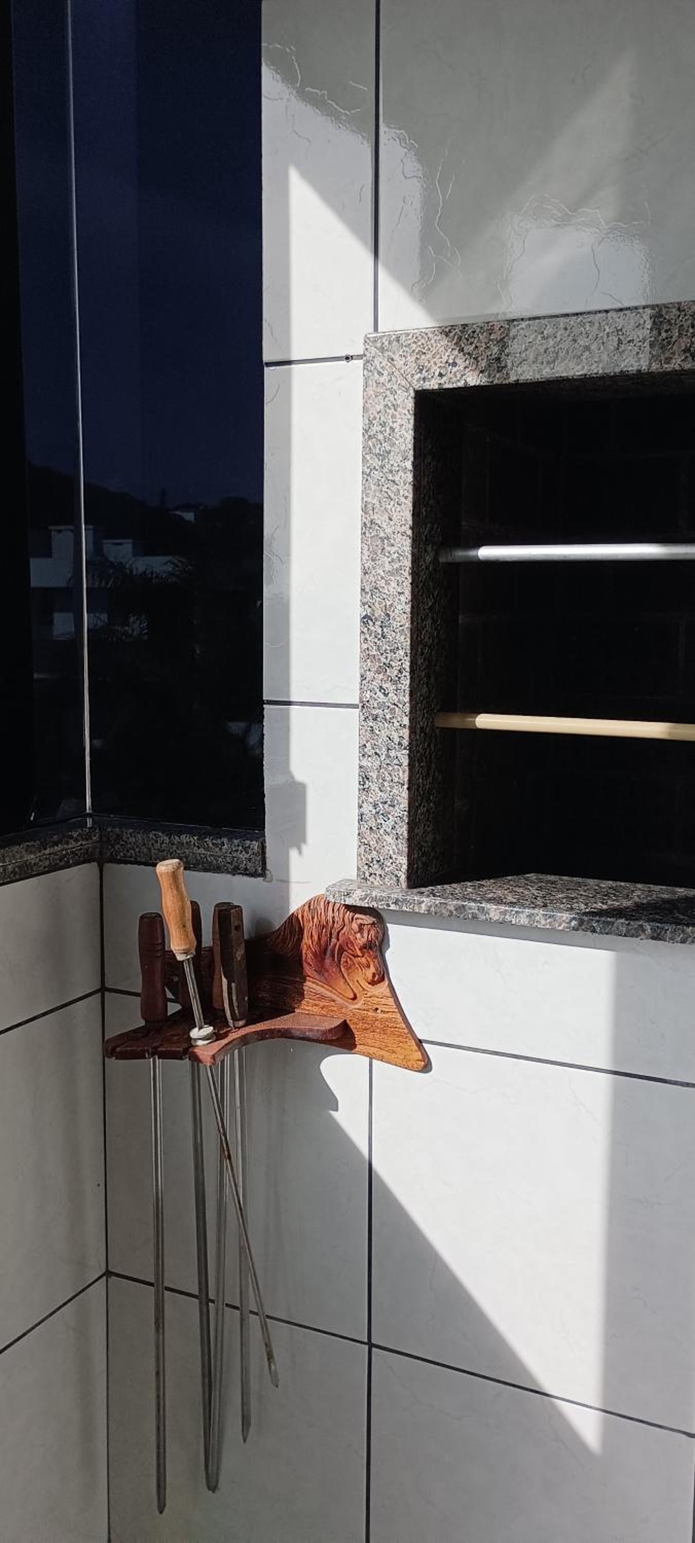 outdoor BBQ area