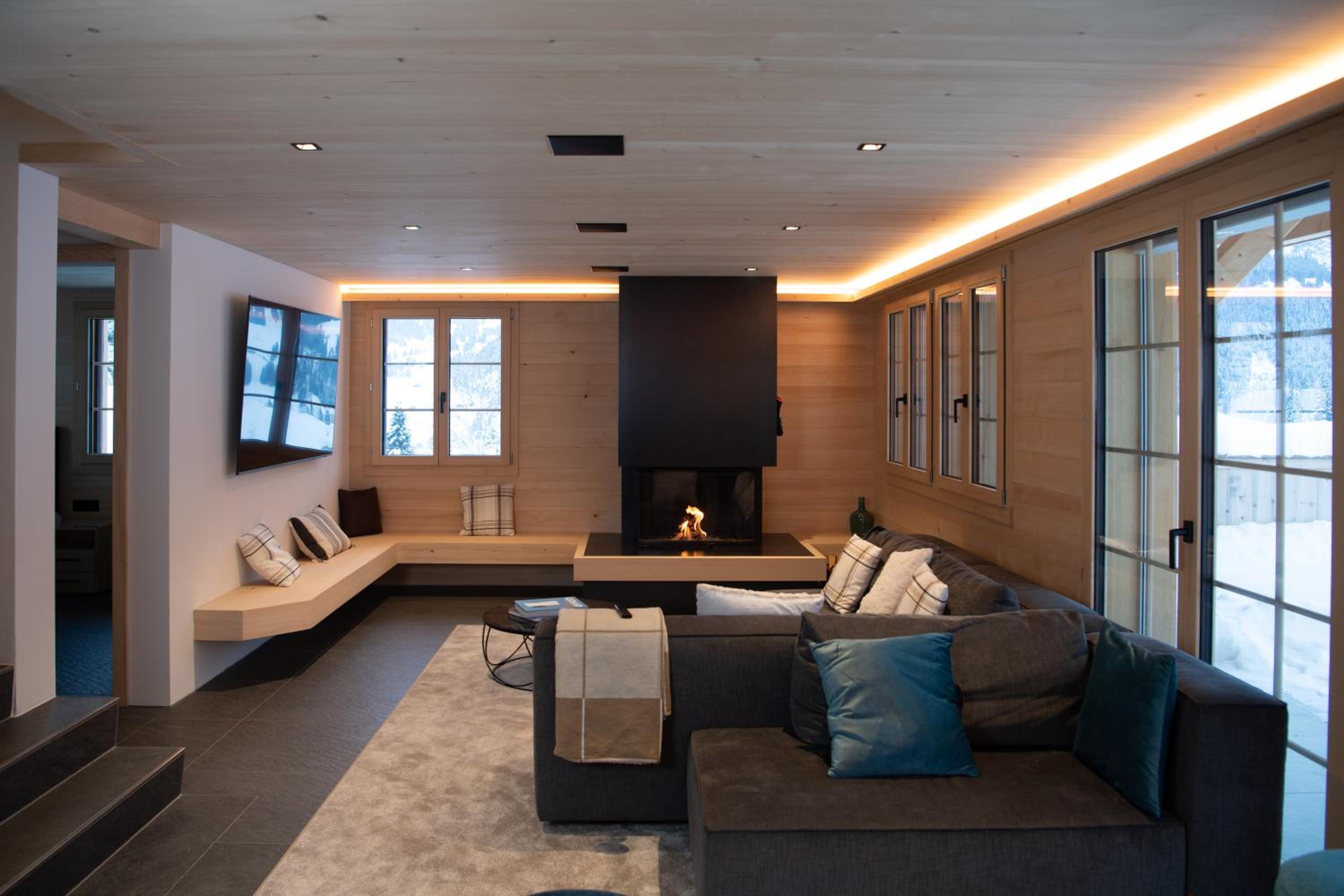 Chalet mit Kino und Jacuzzi in Gsteig b. Gstaad