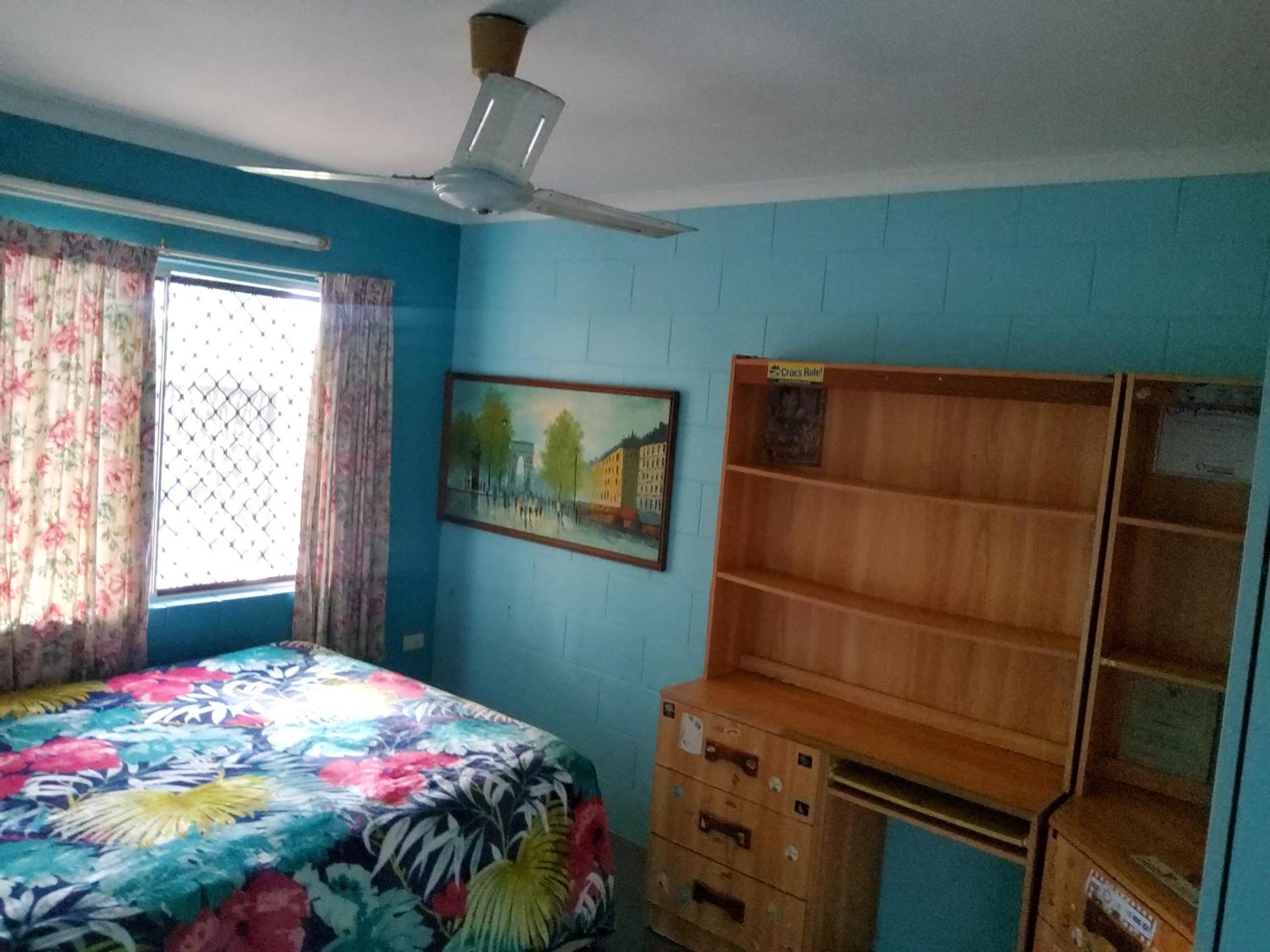 Downstairs only. 3 Queen BR with private access.