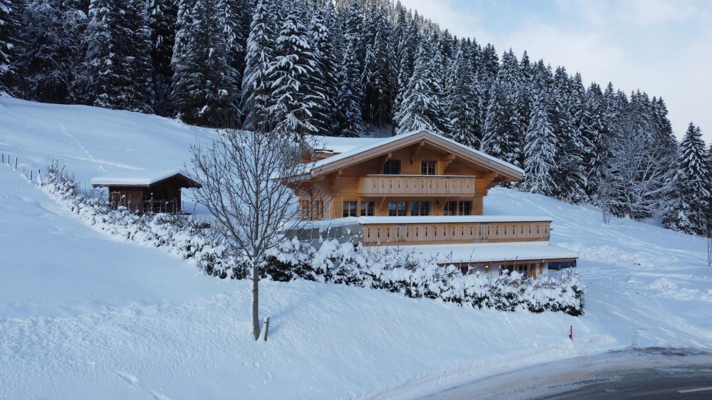 Chalet mit Kino und Jacuzzi in Gsteig b. Gstaad