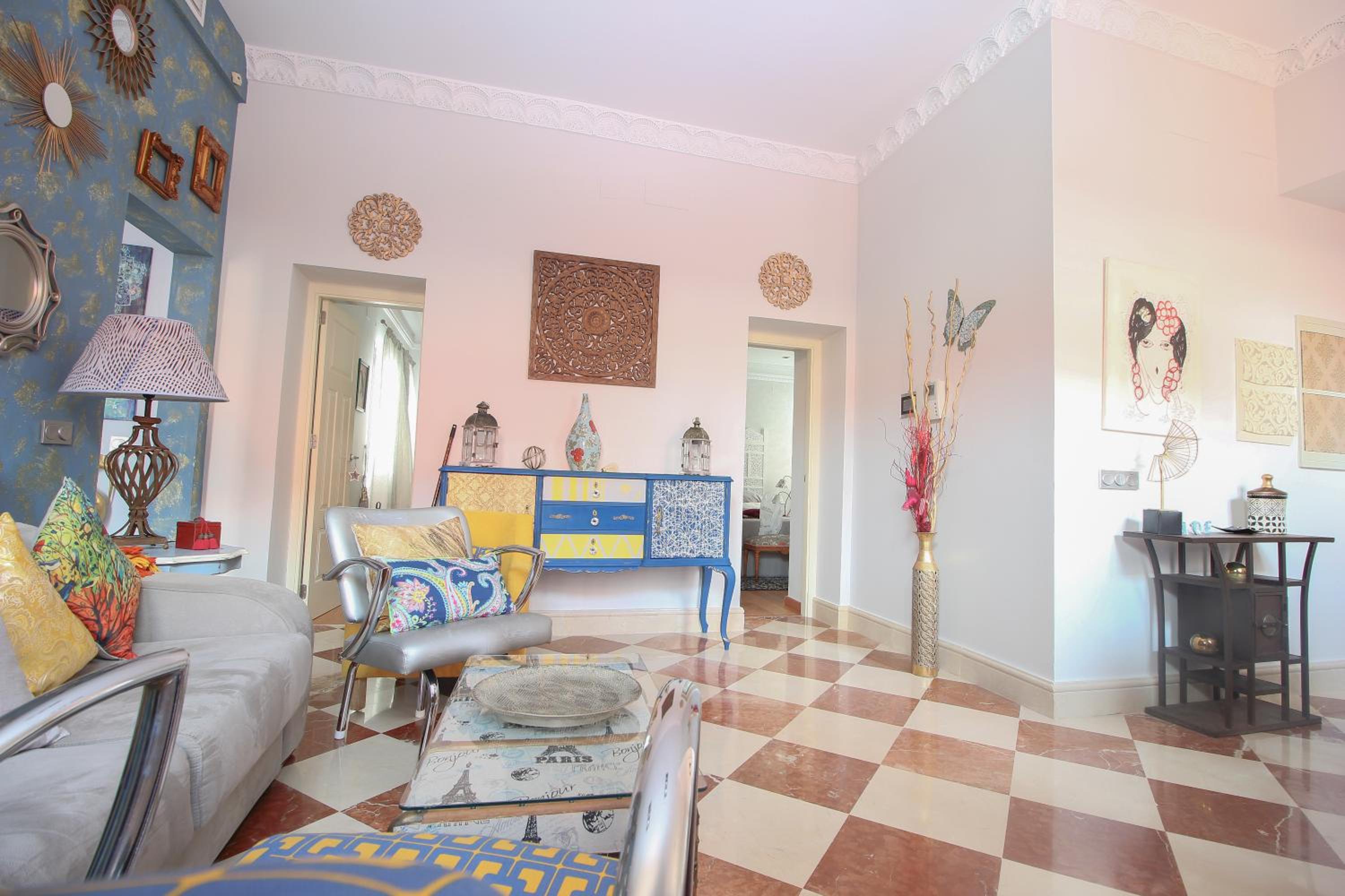 Apartamento Isbilya-centrico en Antigua Casa Palacio
