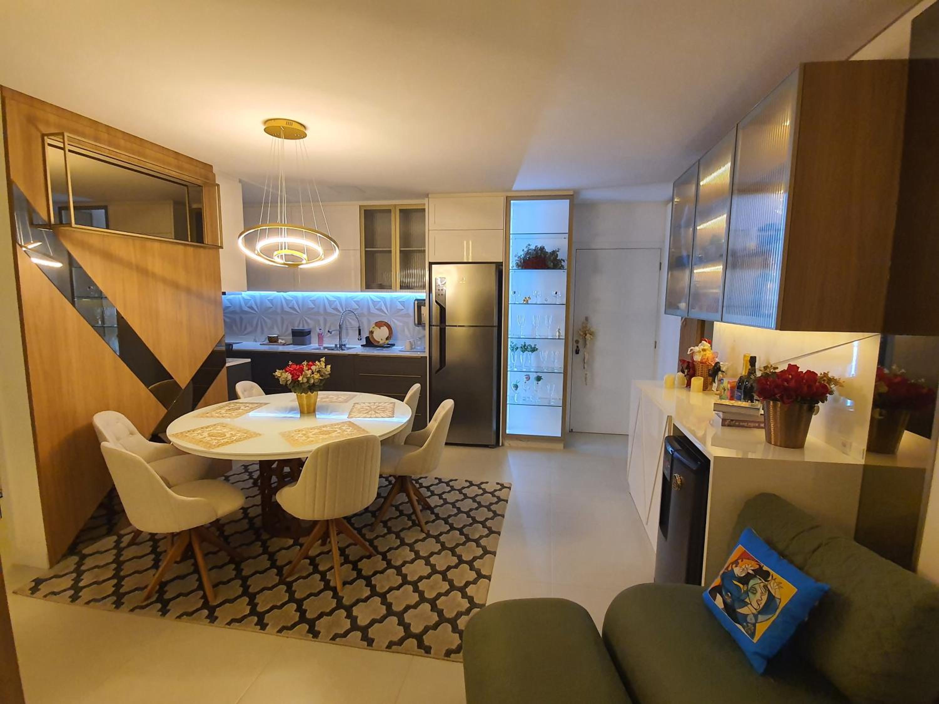 Apto Lindíssimo Cannes Club Residence, com piscina, próximo à praia