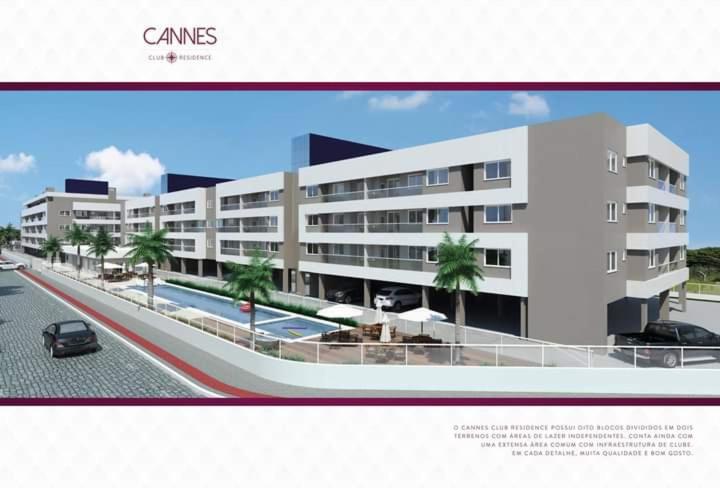 Apto Lindíssimo Cannes Club Residence, com piscina, próximo à praia