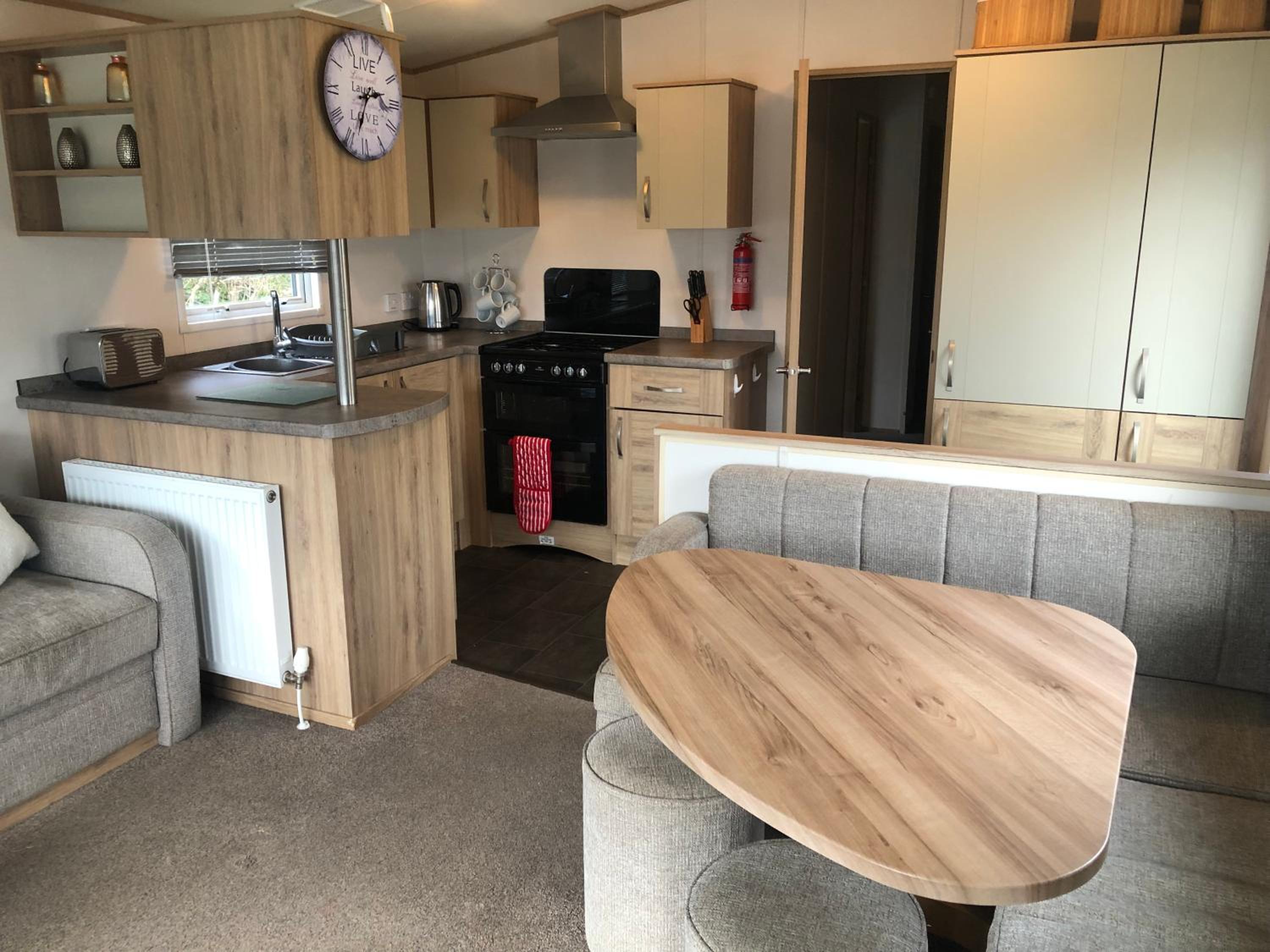 Classy caravan with ample space view 2