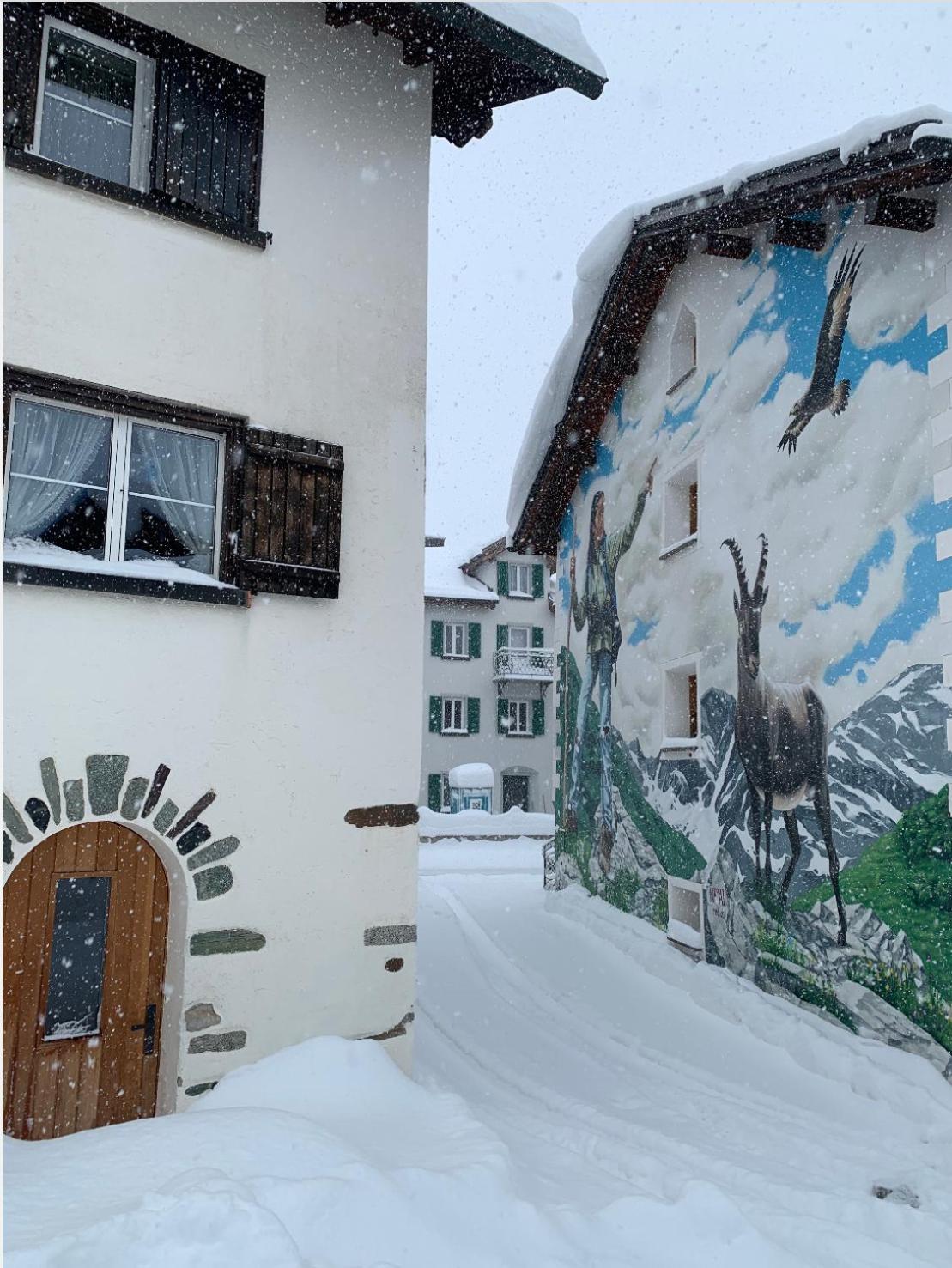 Heimelige Ferienwohnung mit Sicht in die Bergwelt