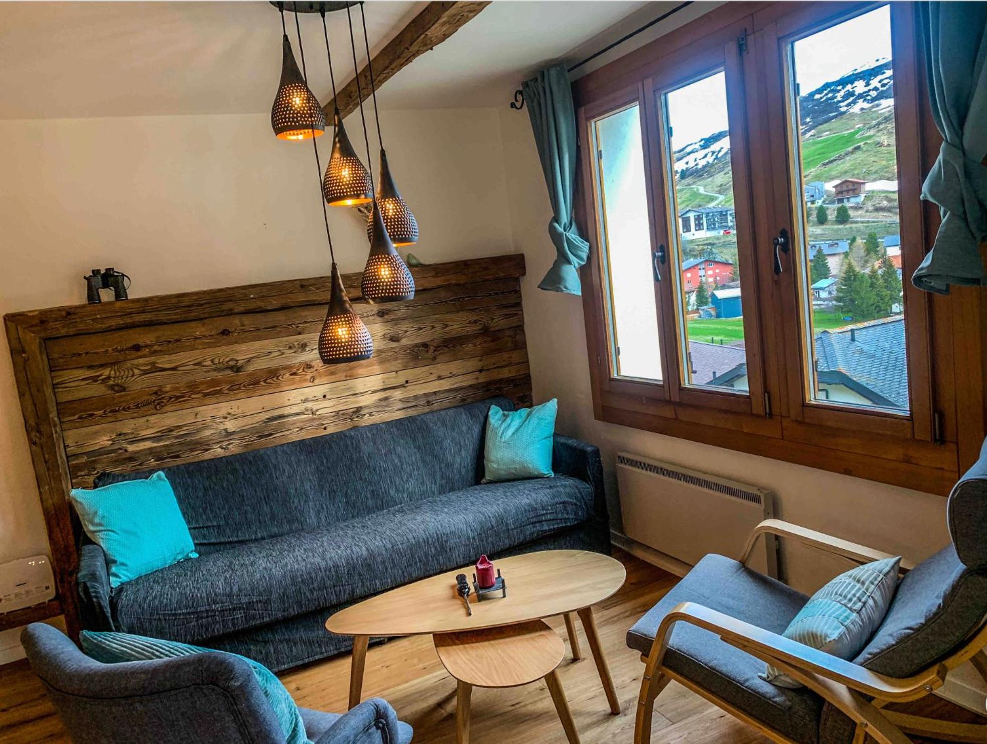 Heimelige Ferienwohnung mit Sicht in die Bergwelt