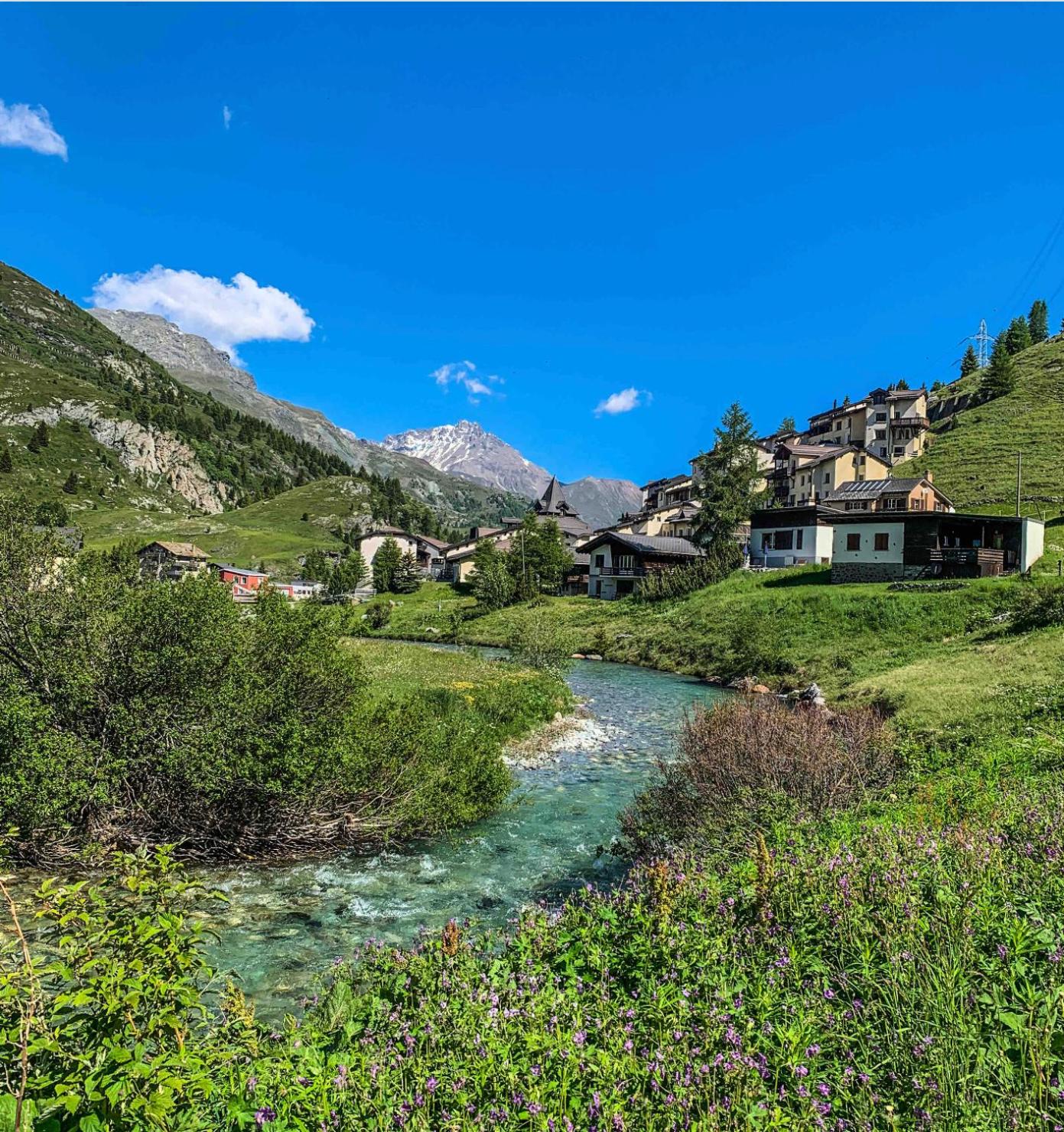 Heimelige Ferienwohnung mit Sicht in die Bergwelt