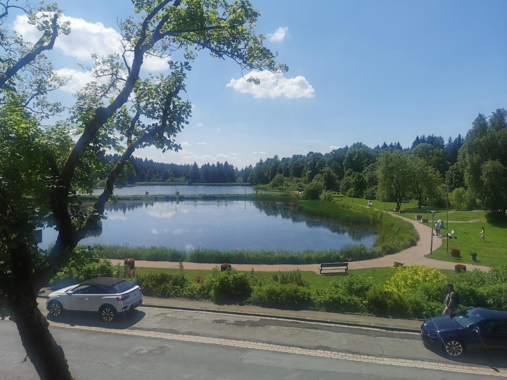 Hahnenklee mit Seeblick im Harz