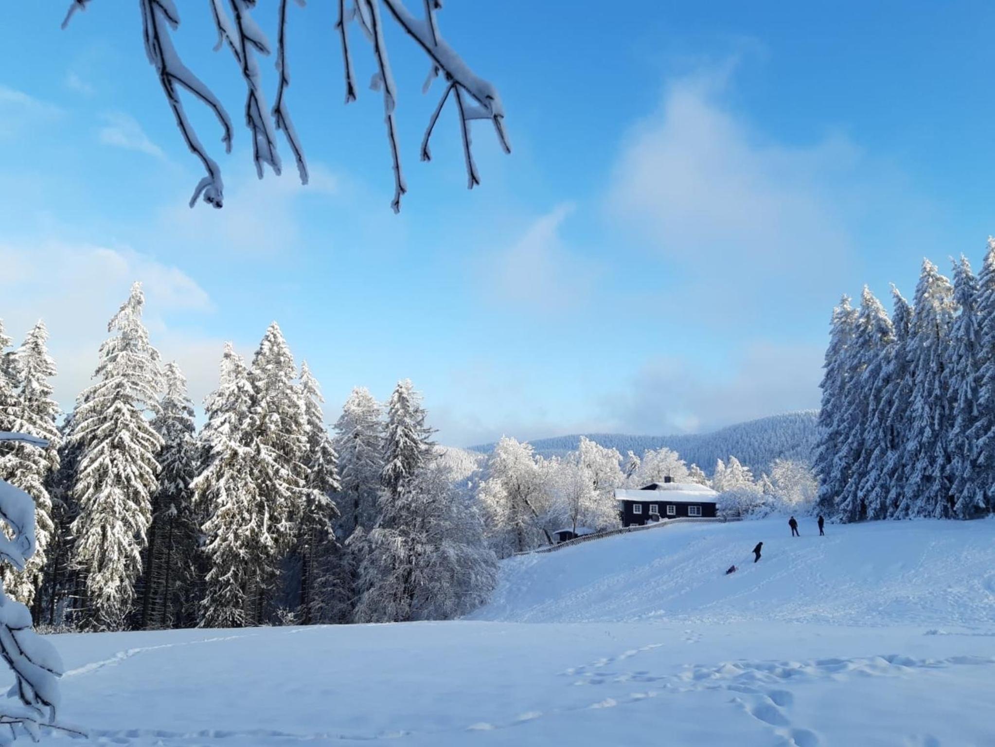 Hahnenklee mit Seeblick im Harz
