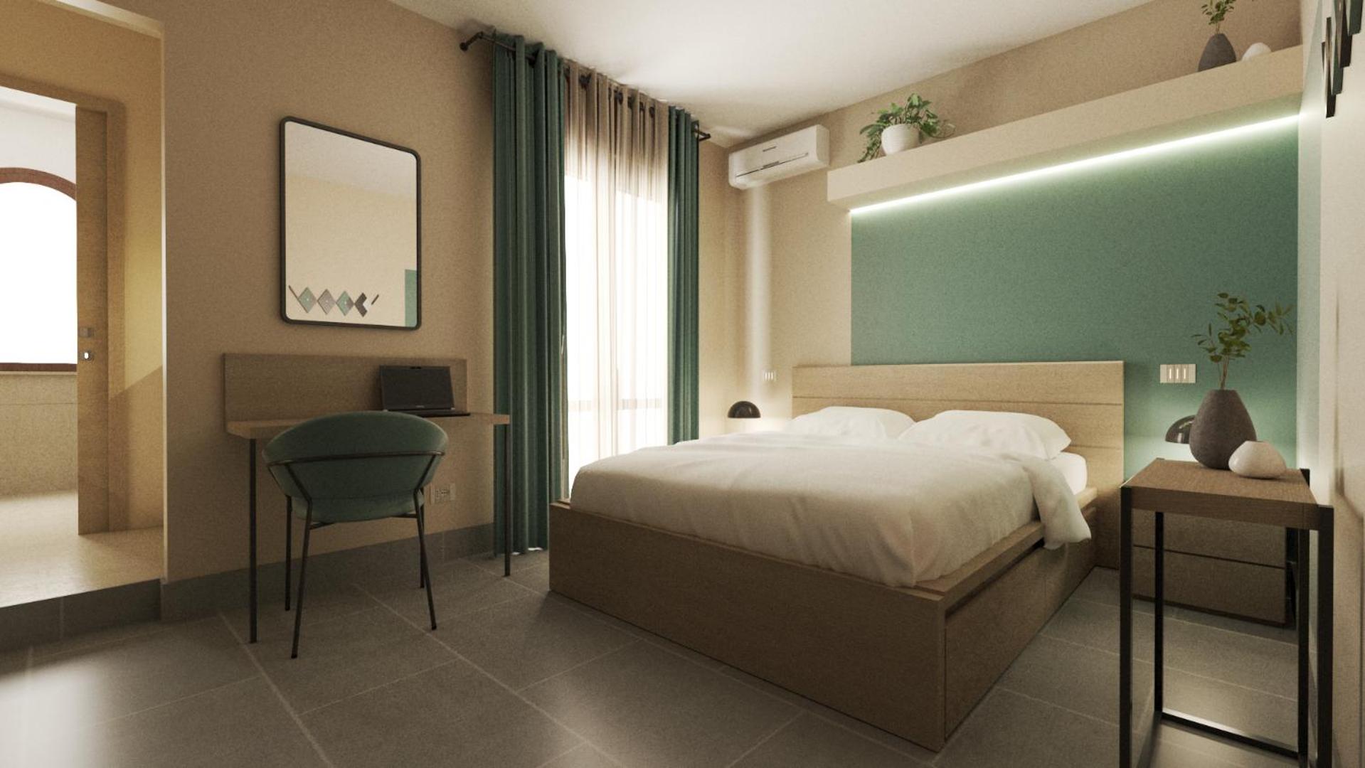 hotel room