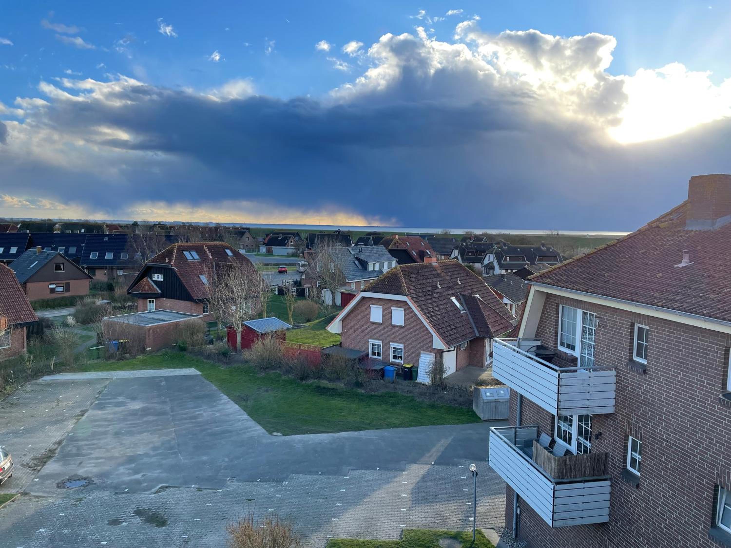 Strandnahe Ferienwohnung gegenüber Mutter-Vater-Kind-Klinik Friedrichskoog-Spitze