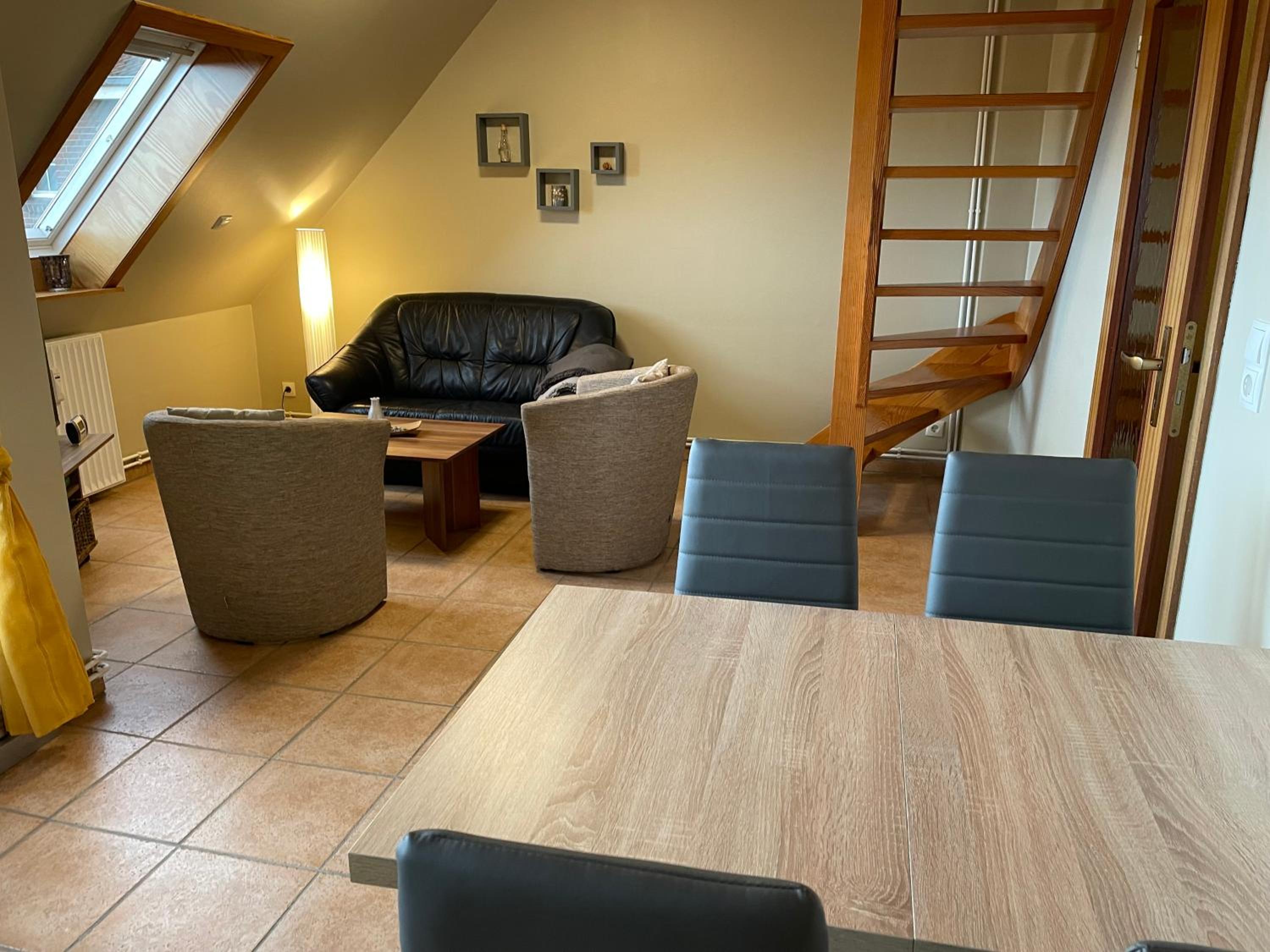 Strandnahe Ferienwohnung gegenüber Mutter-Vater-Kind-Klinik Friedrichskoog-Spitze