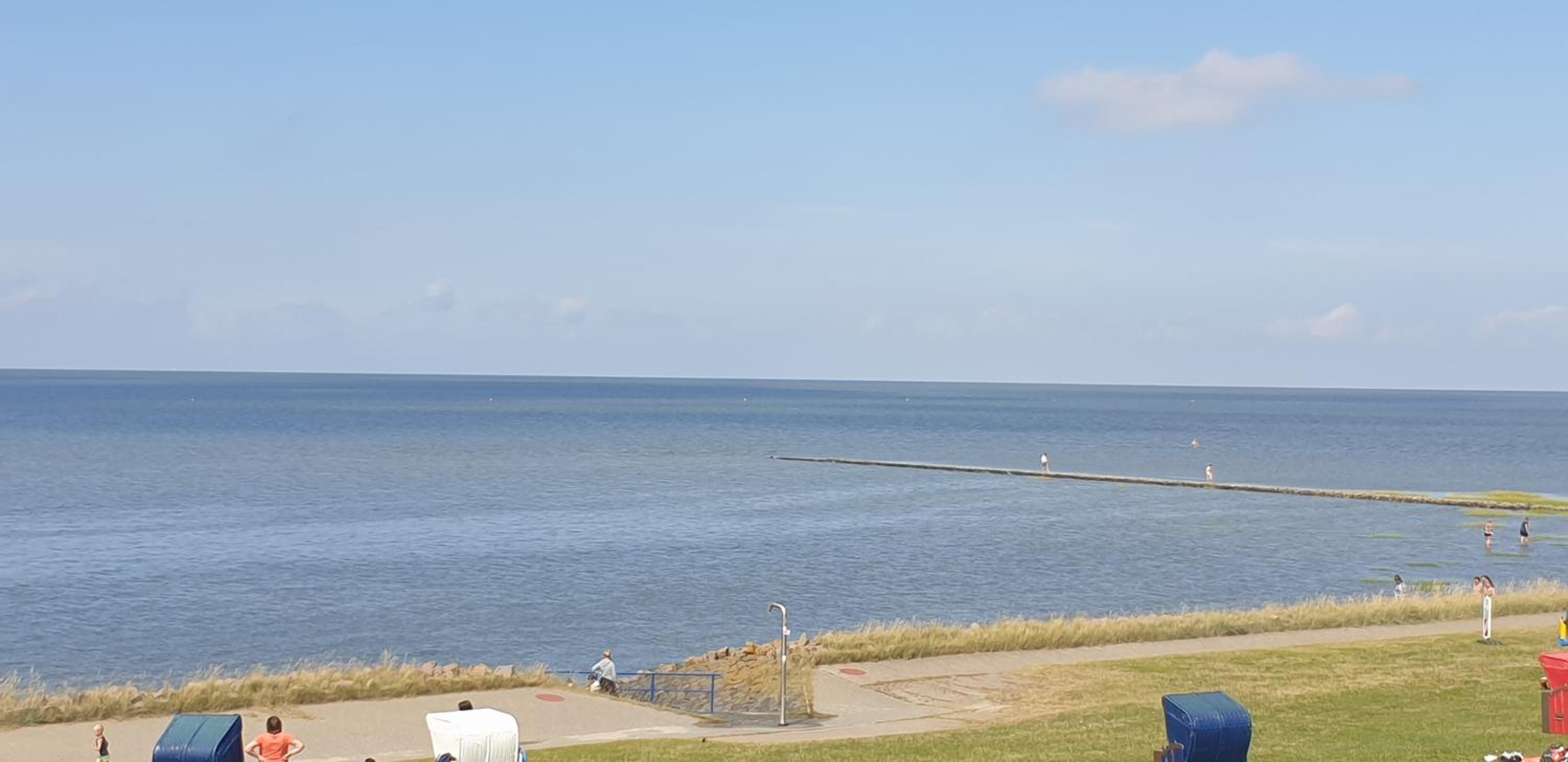 Strandnahe Ferienwohnung gegenüber Mutter-Vater-Kind-Klinik Friedrichskoog-Spitze