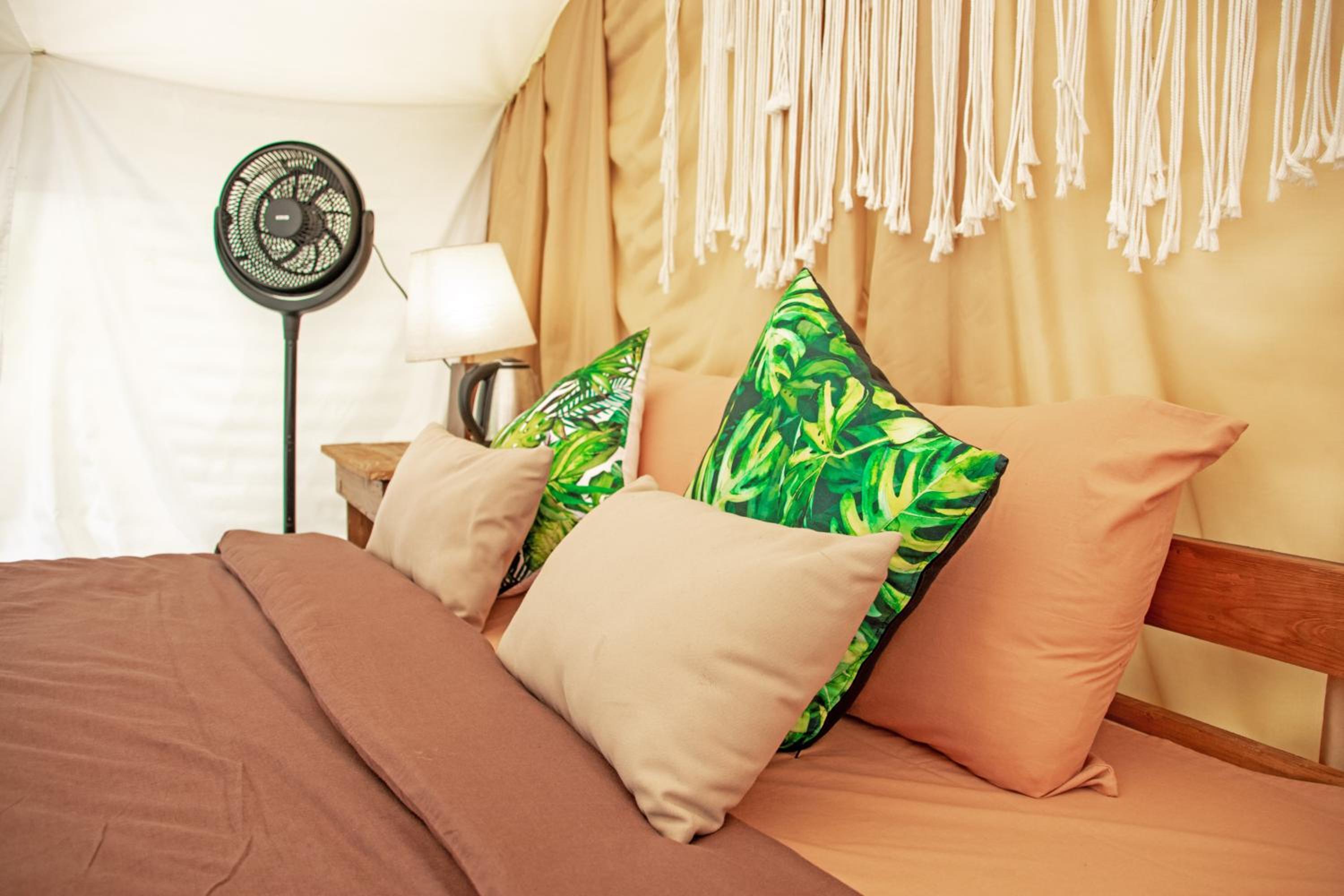 Glamping tent in Pelaga Eco Park