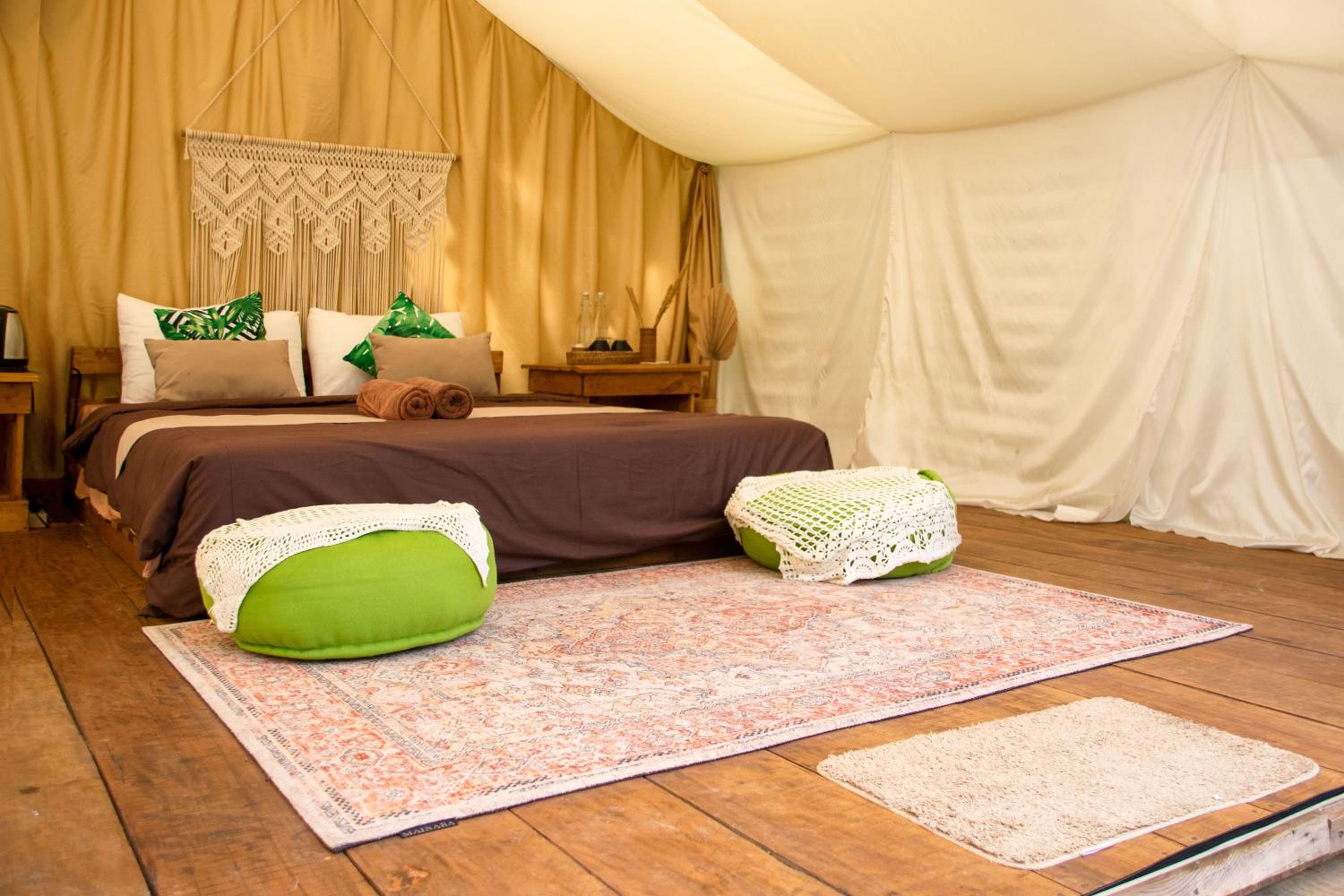 Glamping tent in Pelaga Eco Park