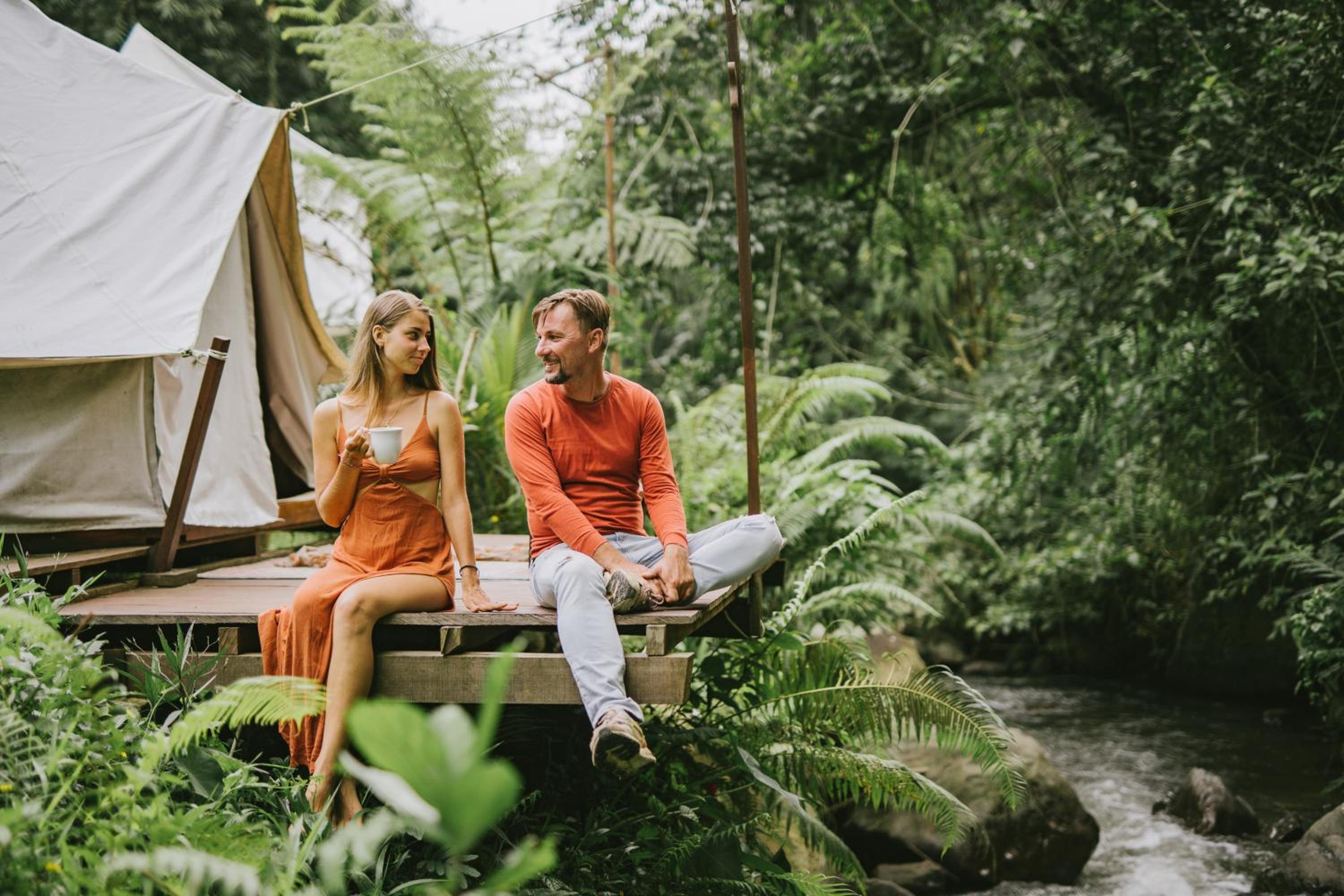 Glamping tent in Pelaga Eco Park