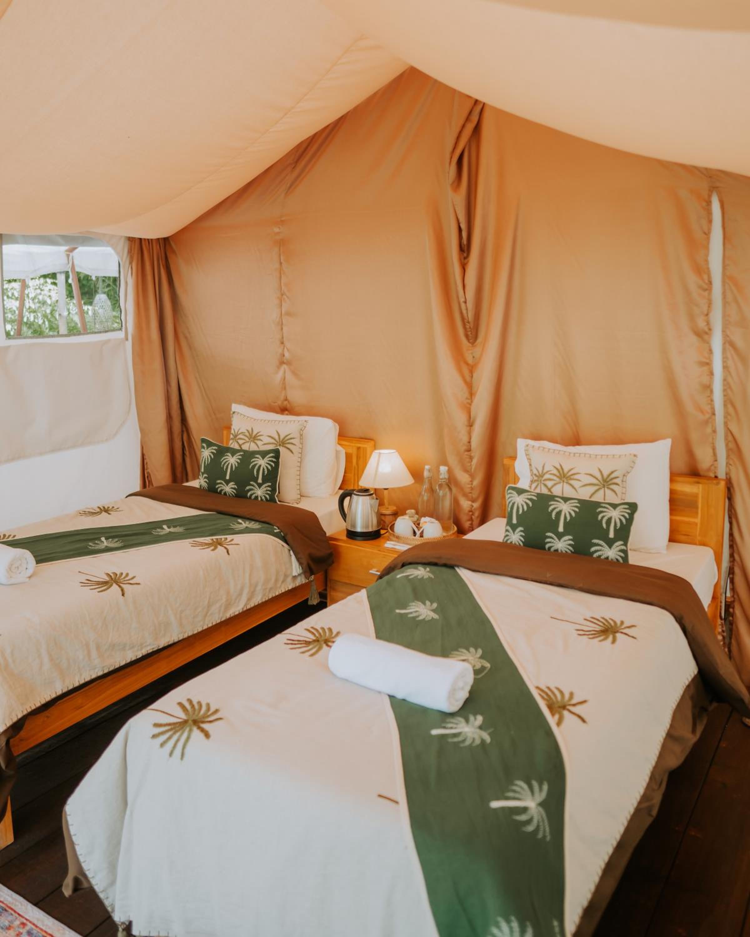 Glamping tent in Pelaga Eco Park