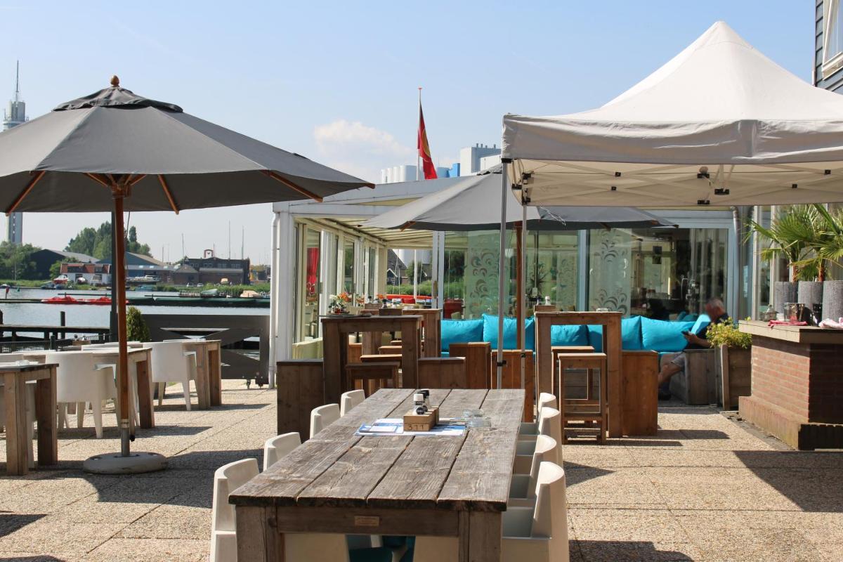 outdoor BBQ area
