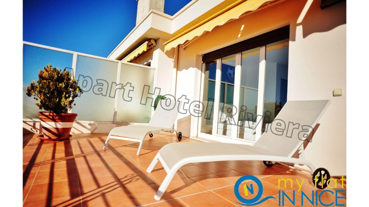 ApartHotel Riviera - Nice Cimiez - Luxueux Loft Appartement AC - Sea View - 2 Larges Terrasses - Esprit Penthouse - 2 Pièces - TERRASSE LOFT CIMIEZ photo 5